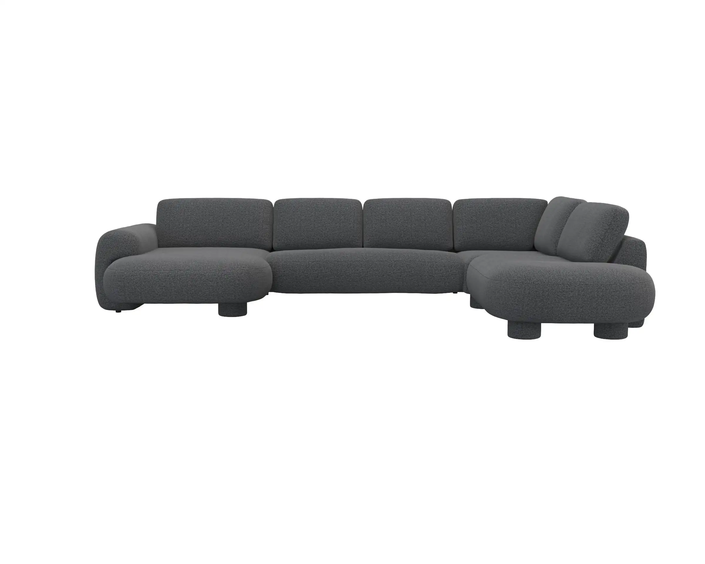 Flexlux 2.5 Sitzer Eckcouch Chaiselong Open-End Bild 1