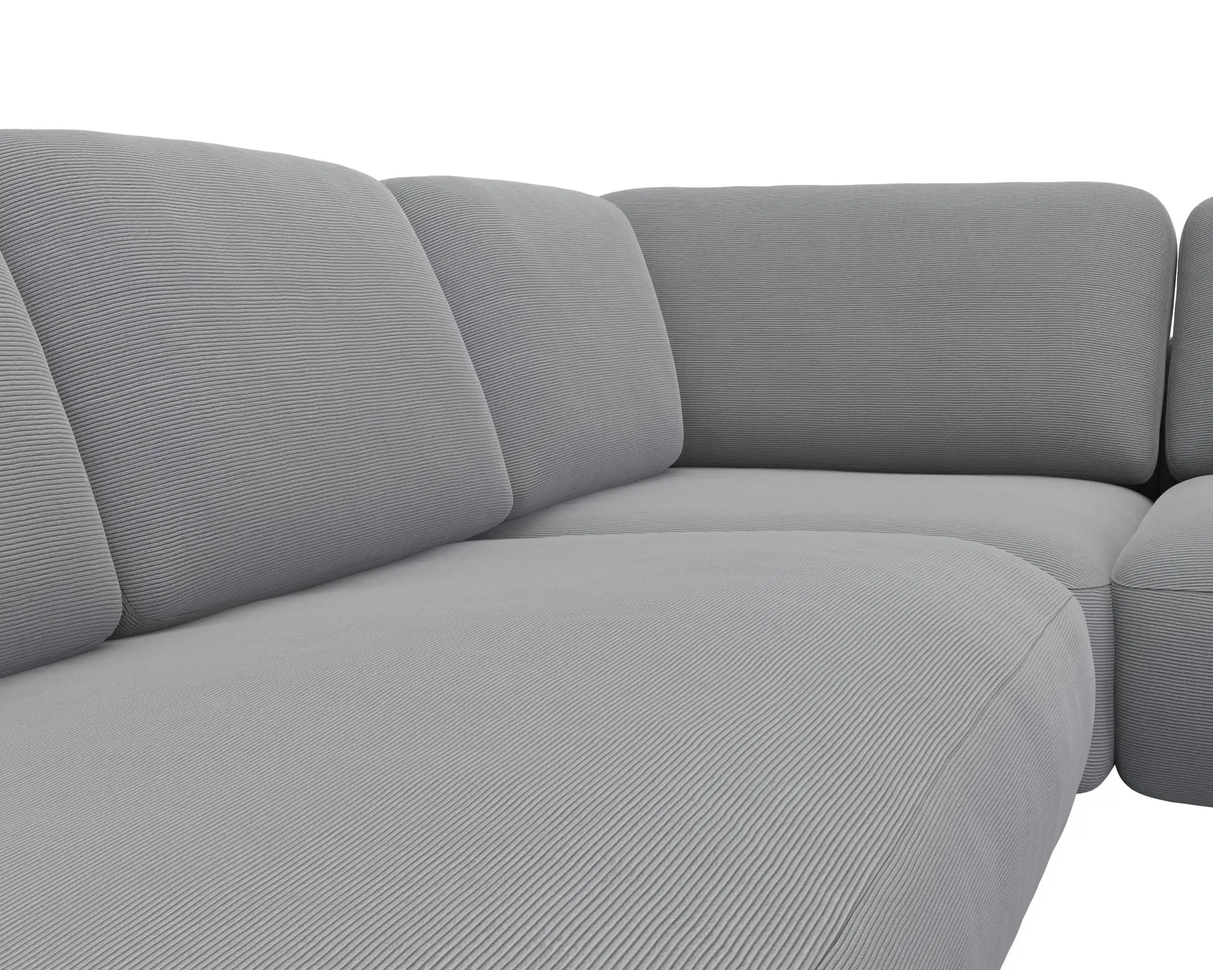 Flexlux 2.5 Sitzer Eckcouch Chaiselong Open-End Bild 4