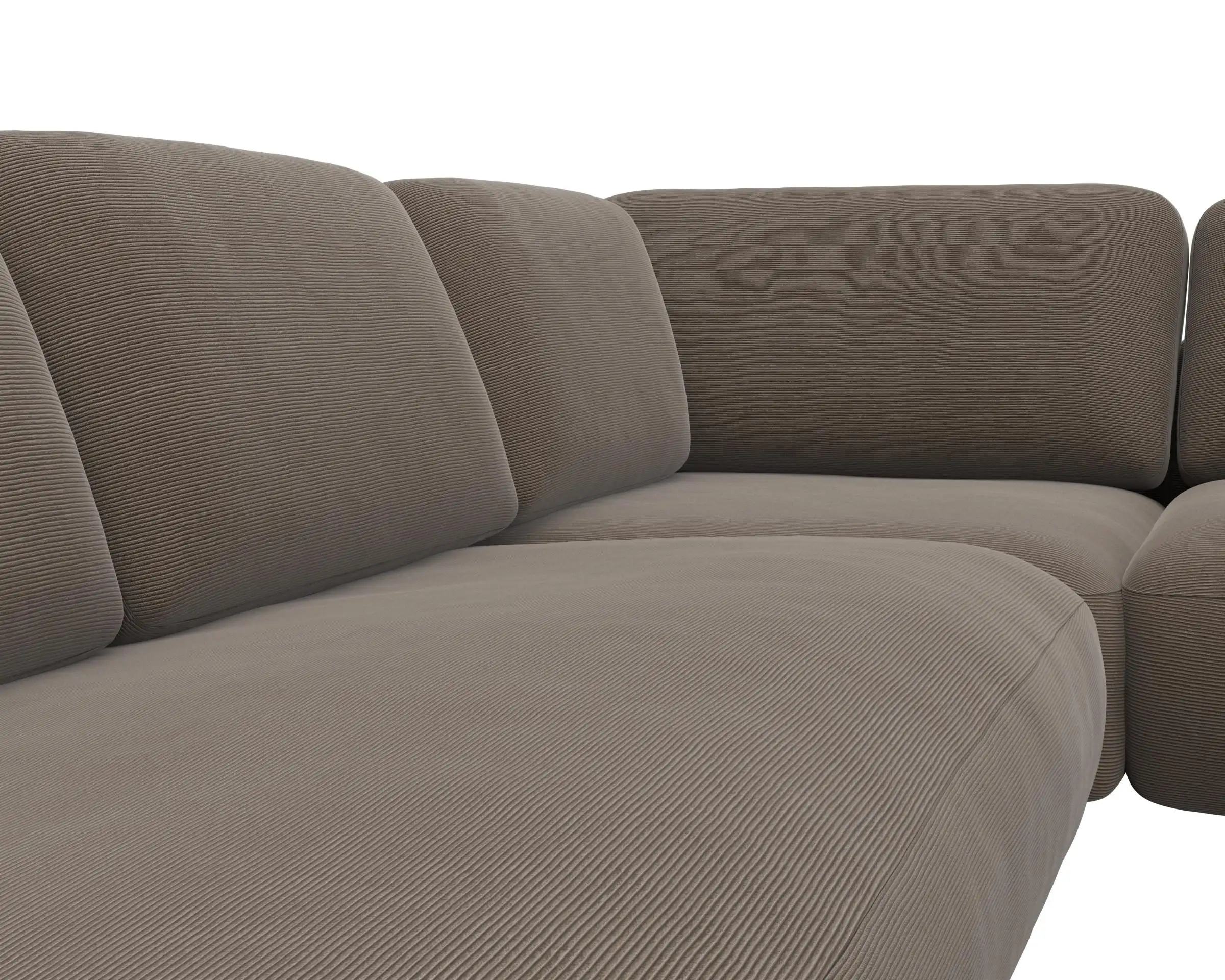 Flexlux 2.5 Sitzer Eckcouch Chaiselong Open-End Bild 4