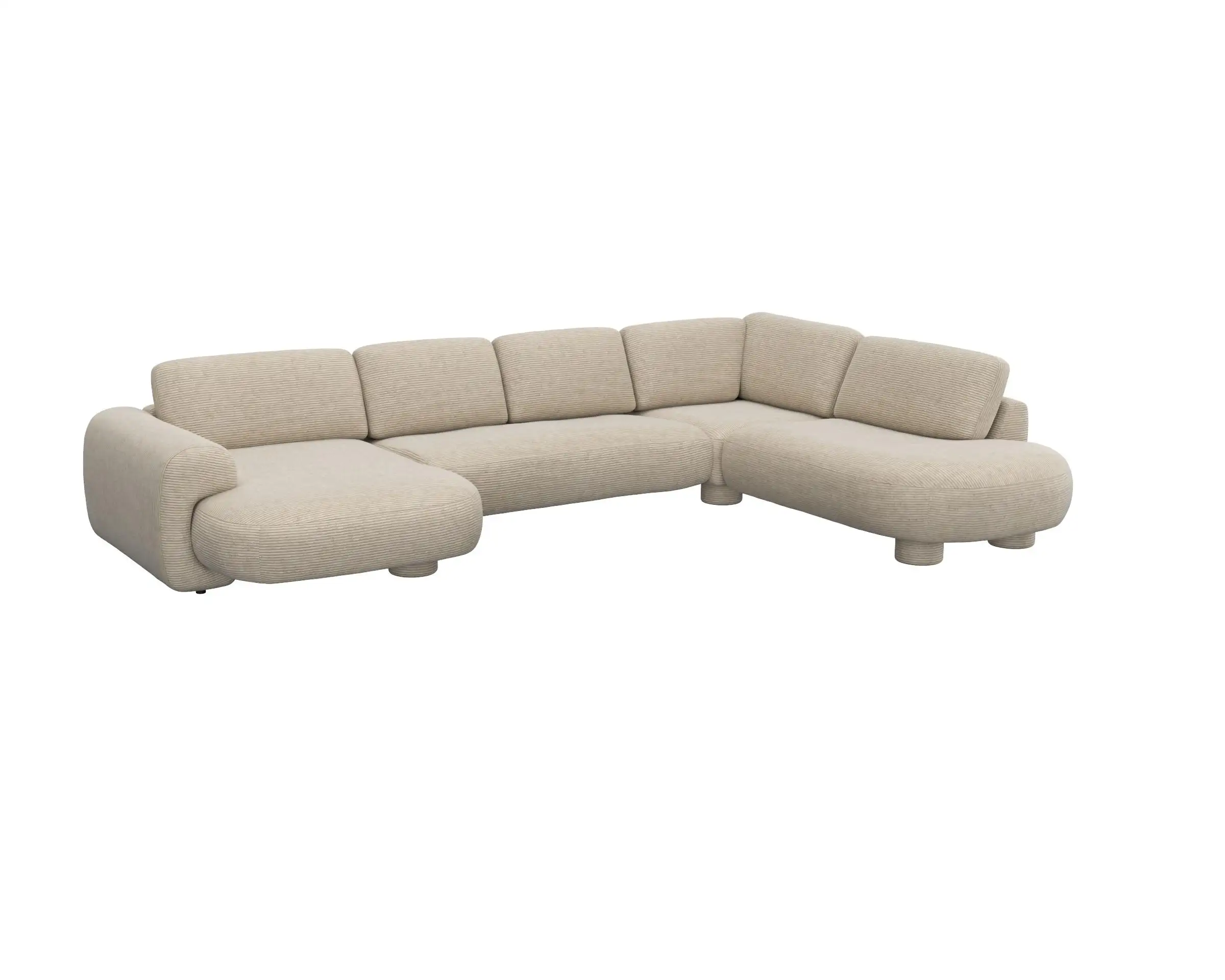 Flexlux 2.5 Sitzer Eckcouch Chaiselong Open-End Bild 2