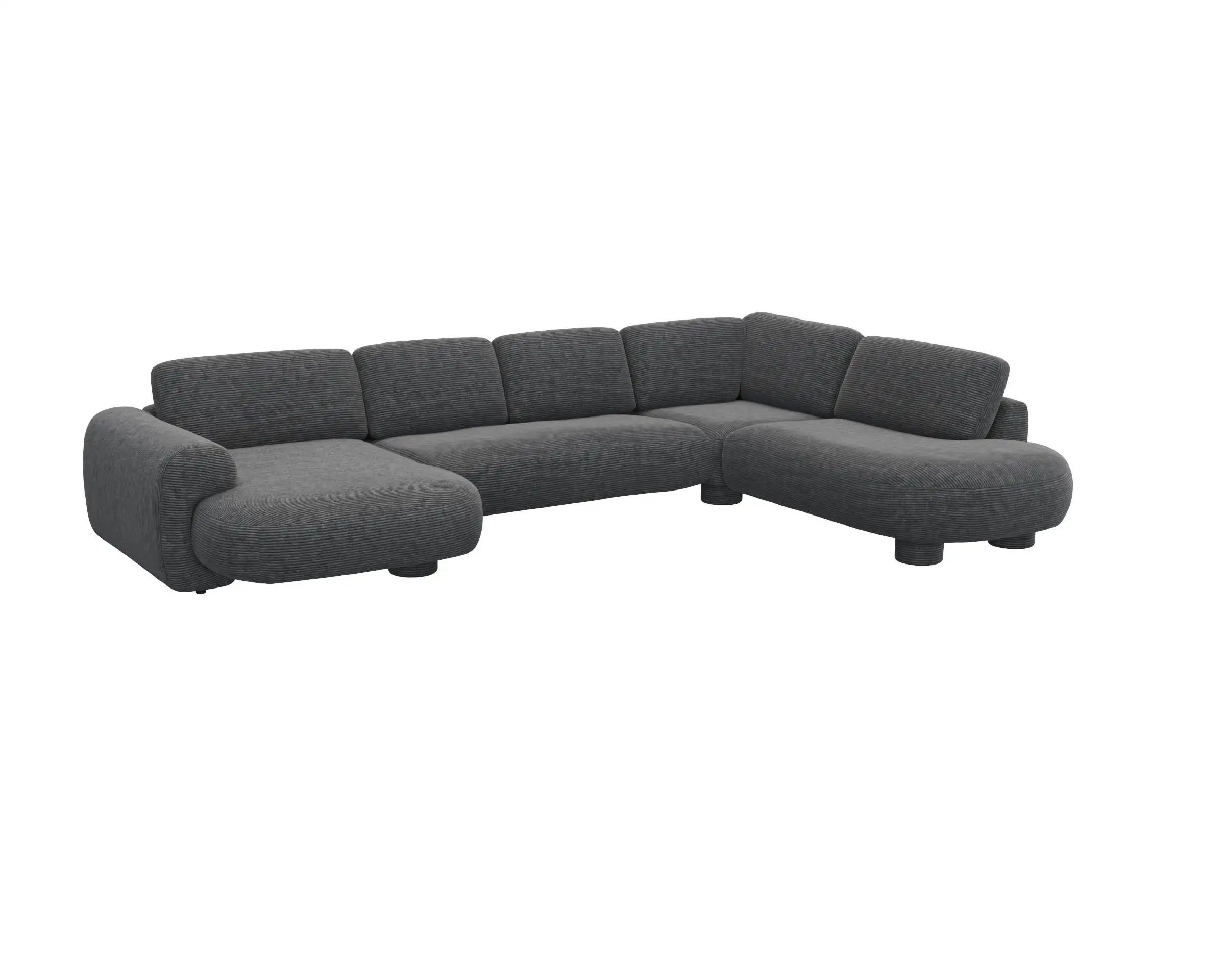 Flexlux 2.5 Sitzer Eckcouch Chaiselong Open-End Bild 2