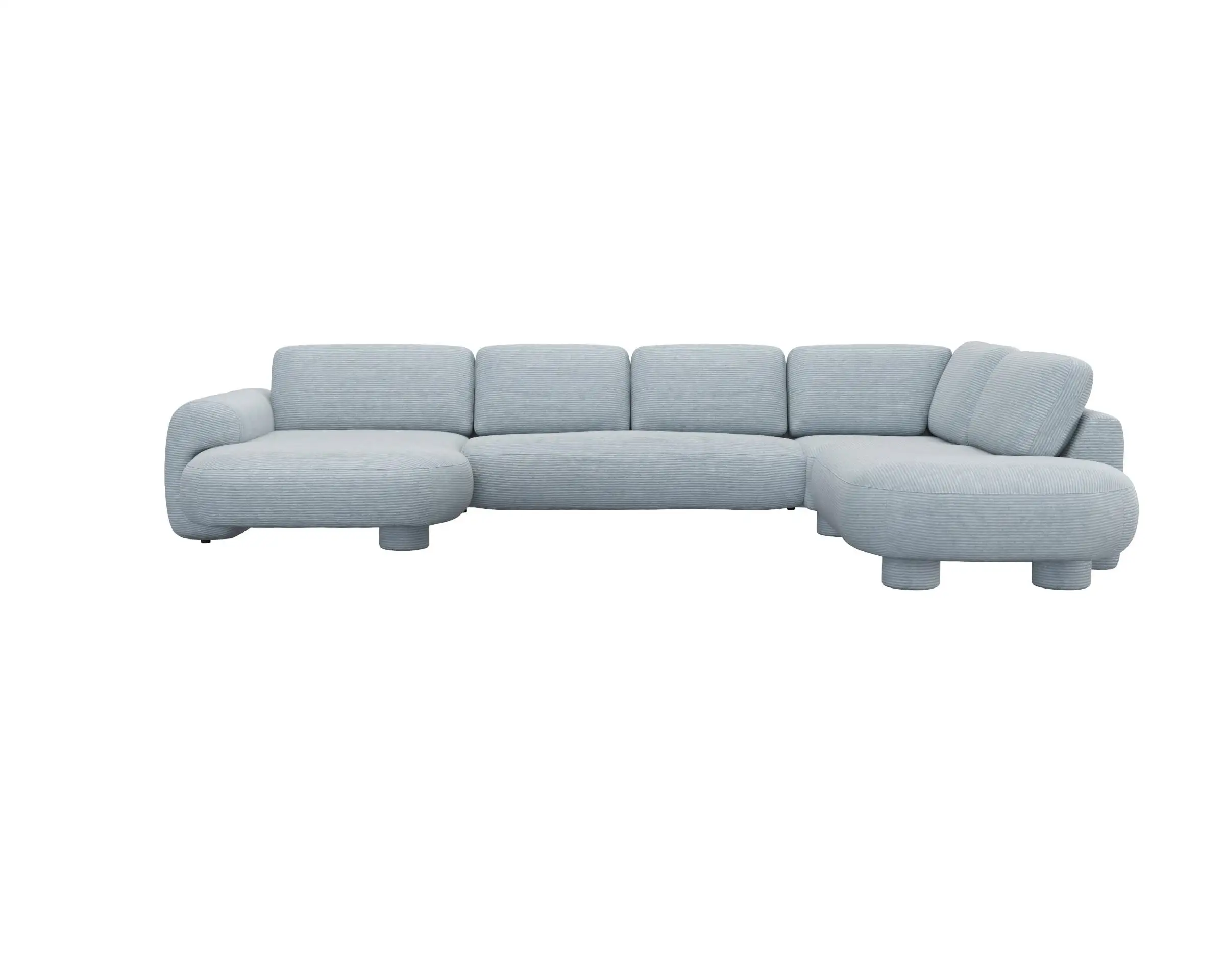 Flexlux 2.5 Sitzer Eckcouch Chaiselong Open-End Bild 1