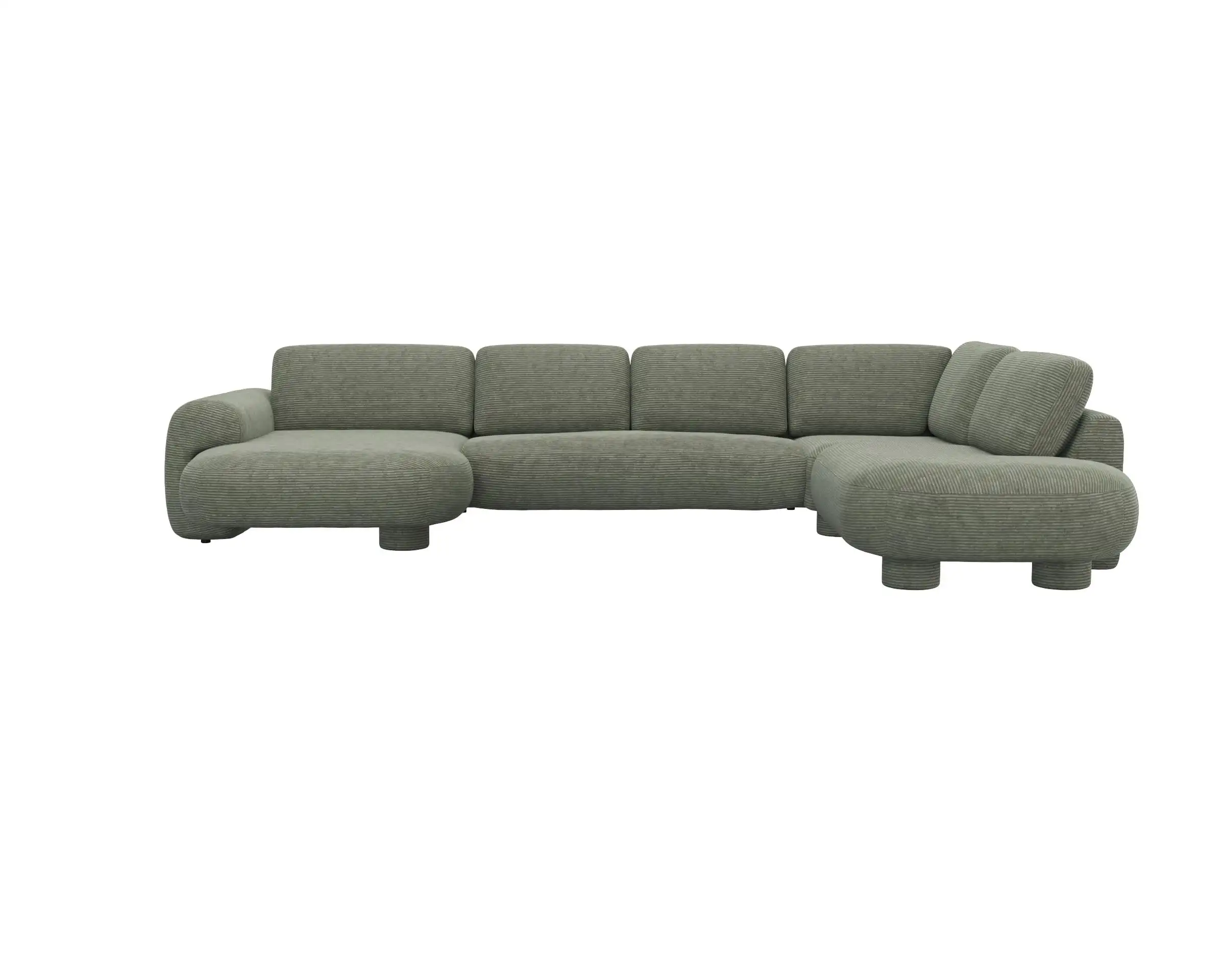 Flexlux 2.5 Sitzer Eckcouch Chaiselong Open-End Bild 1