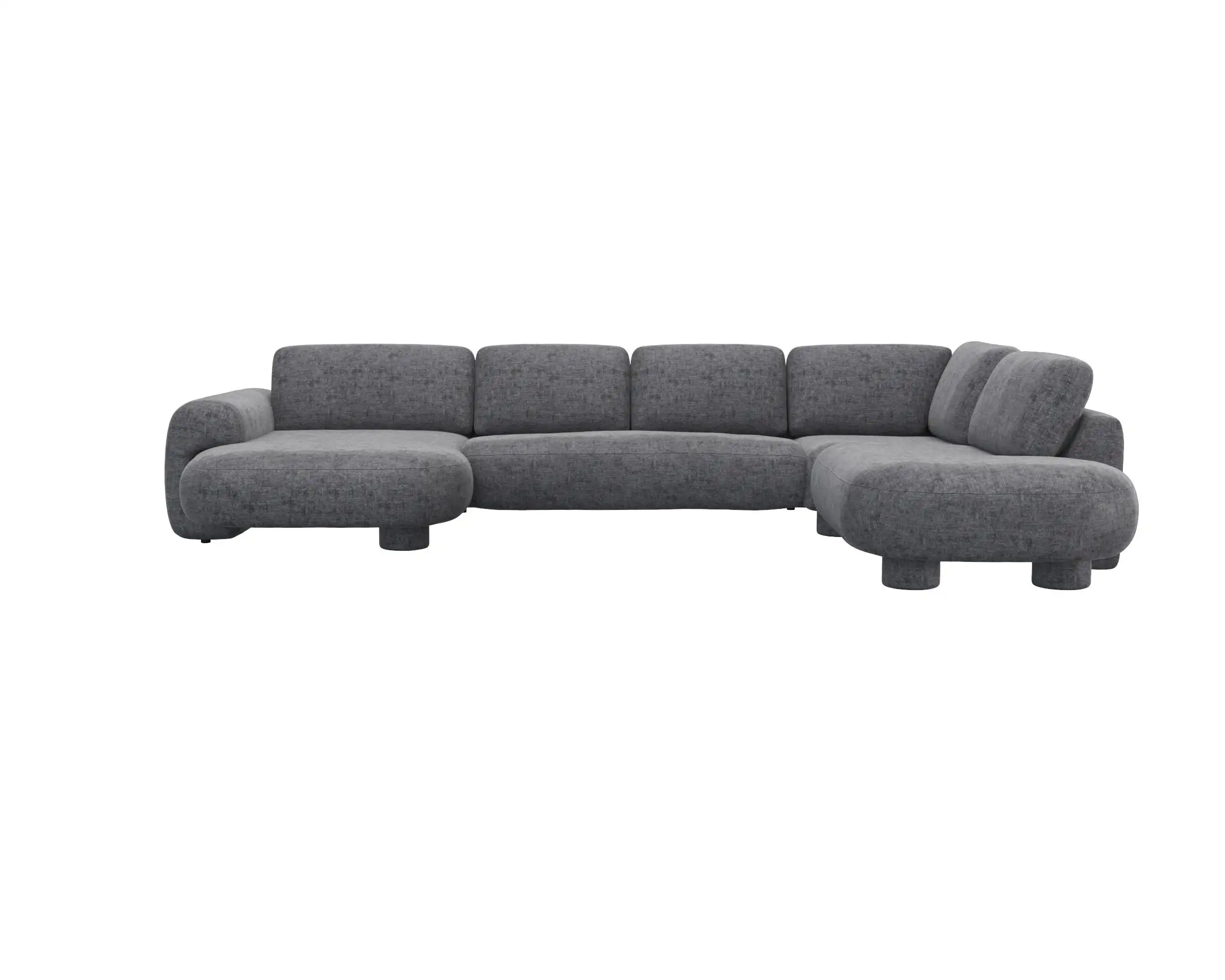 Flexlux 2.5 Sitzer Eckcouch Chaiselong Open-End Bild 1
