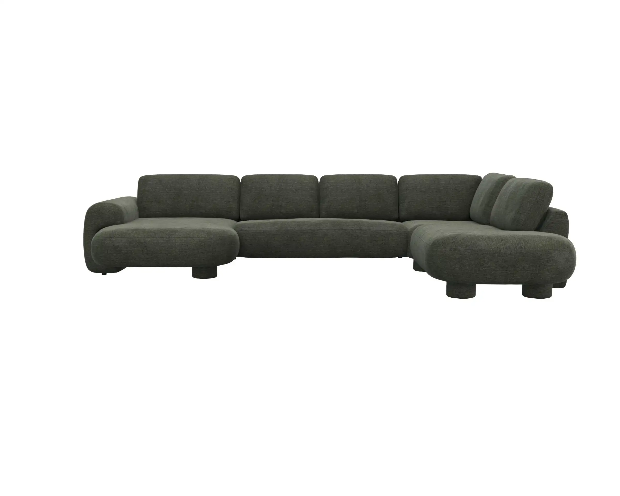 Flexlux 2.5 Sitzer Eckcouch Chaiselong Open-End Bild 1