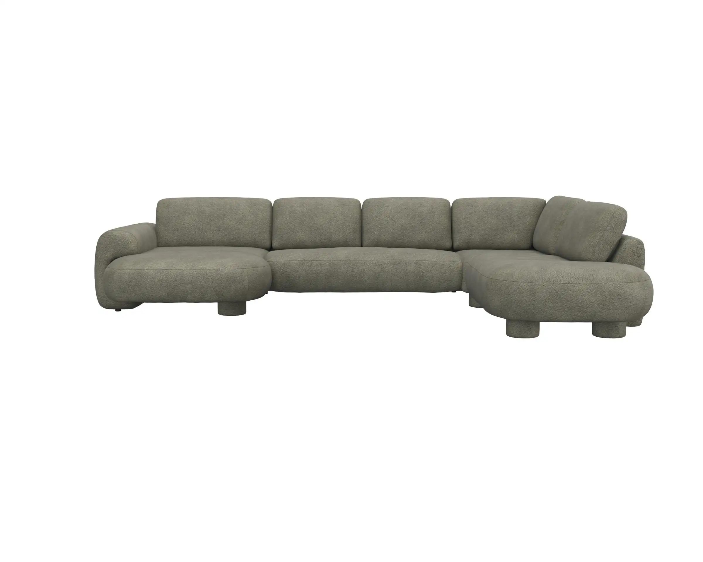 Flexlux 2.5 Sitzer Eckcouch Chaiselong Open-End Bild 1