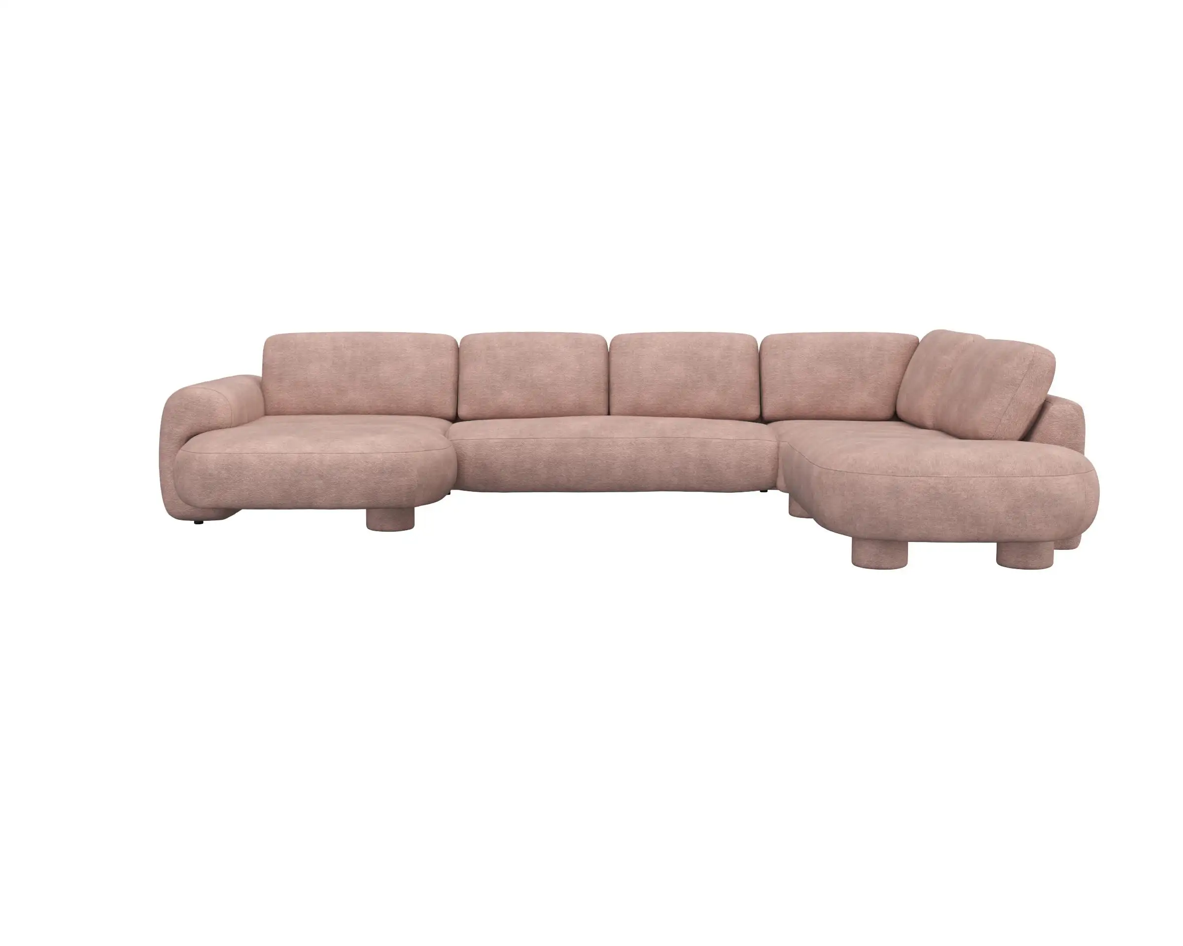 Flexlux 2.5 Sitzer Eckcouch Chaiselong Open-End Bild 1