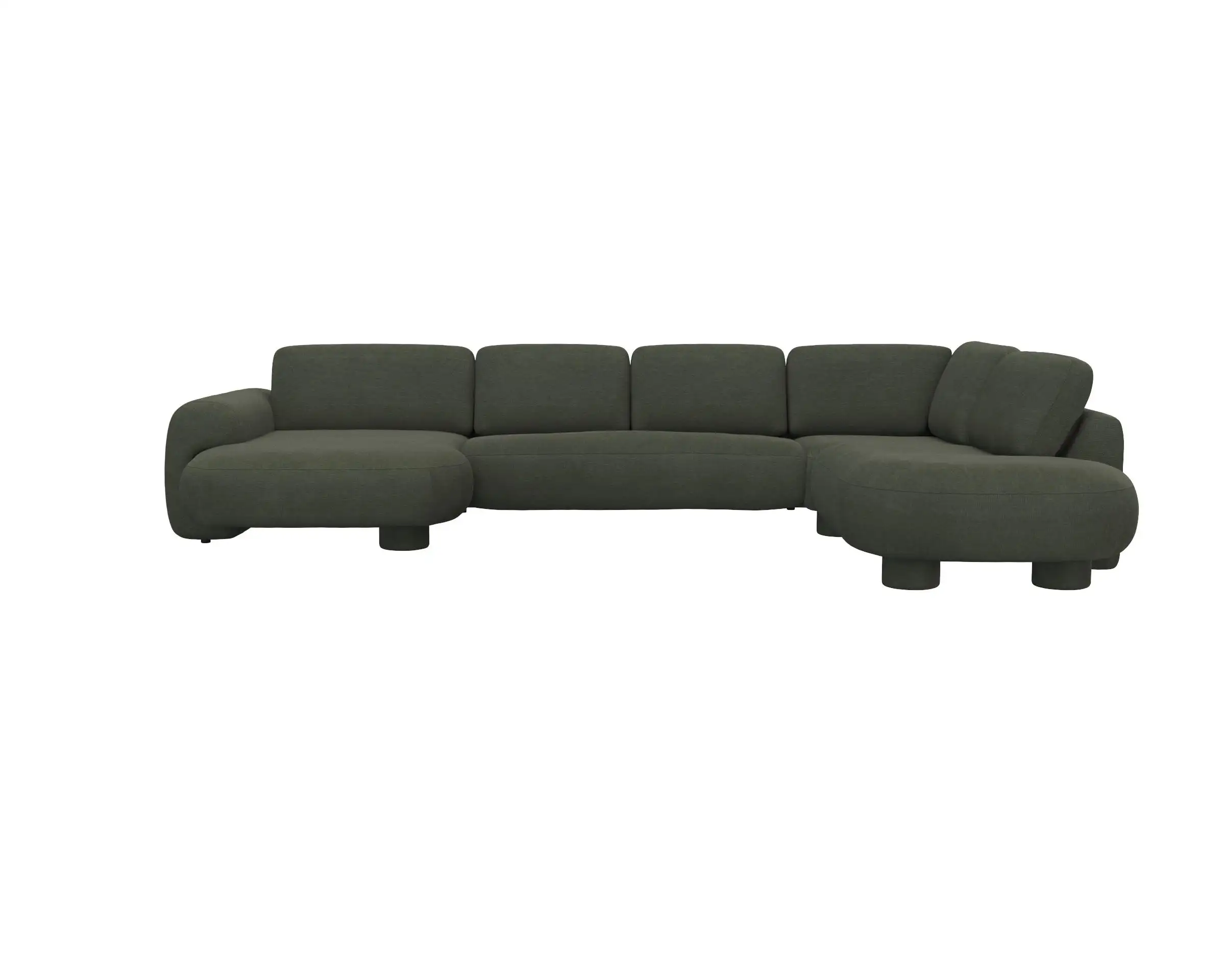 Flexlux 2.5 Sitzer Eckcouch Chaiselong Open-End Bild 1
