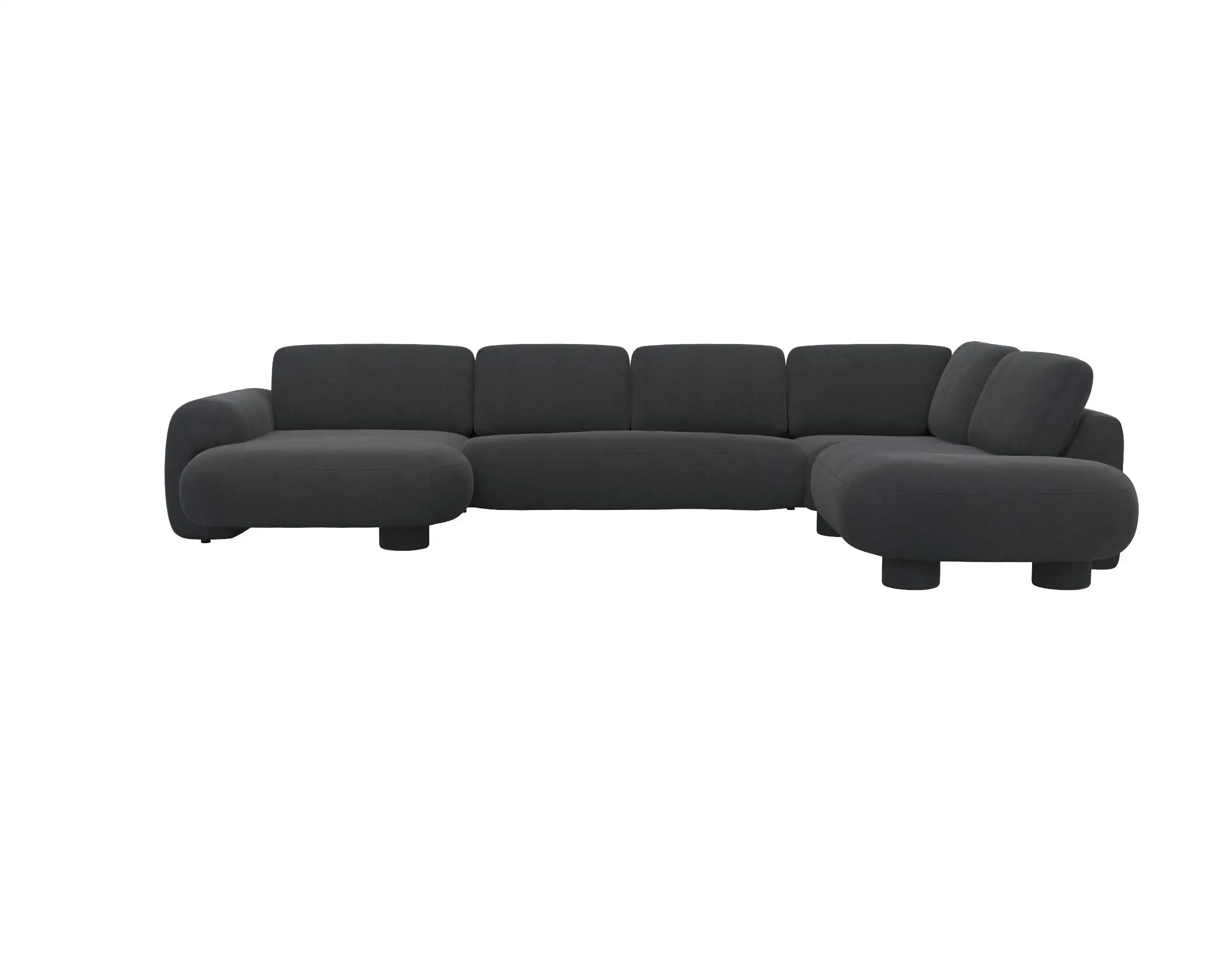 Flexlux 2.5 Sitzer Eckcouch Chaiselong Open-End Bild 1