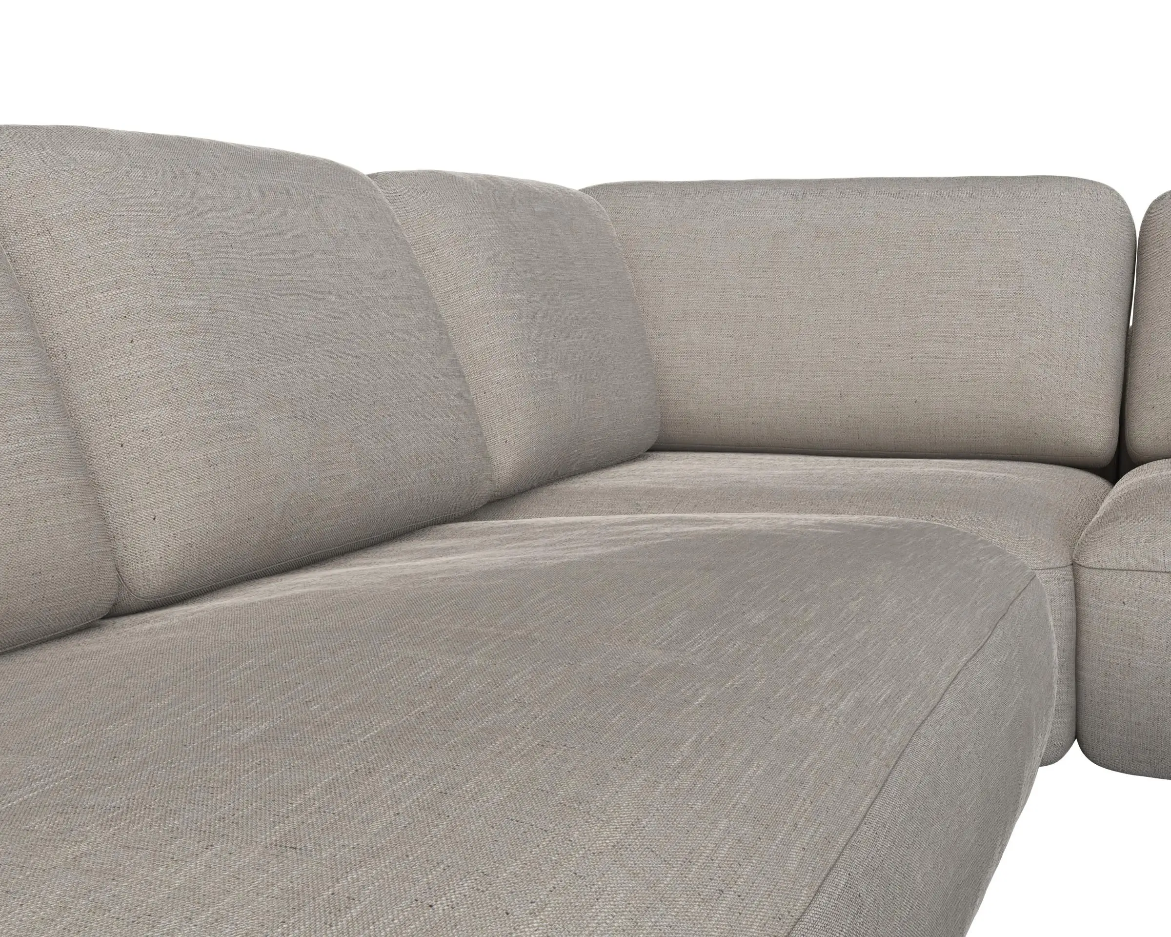 Flexlux 2.5 Sitzer Eckcouch Chaiselong Open-End Bild 4
