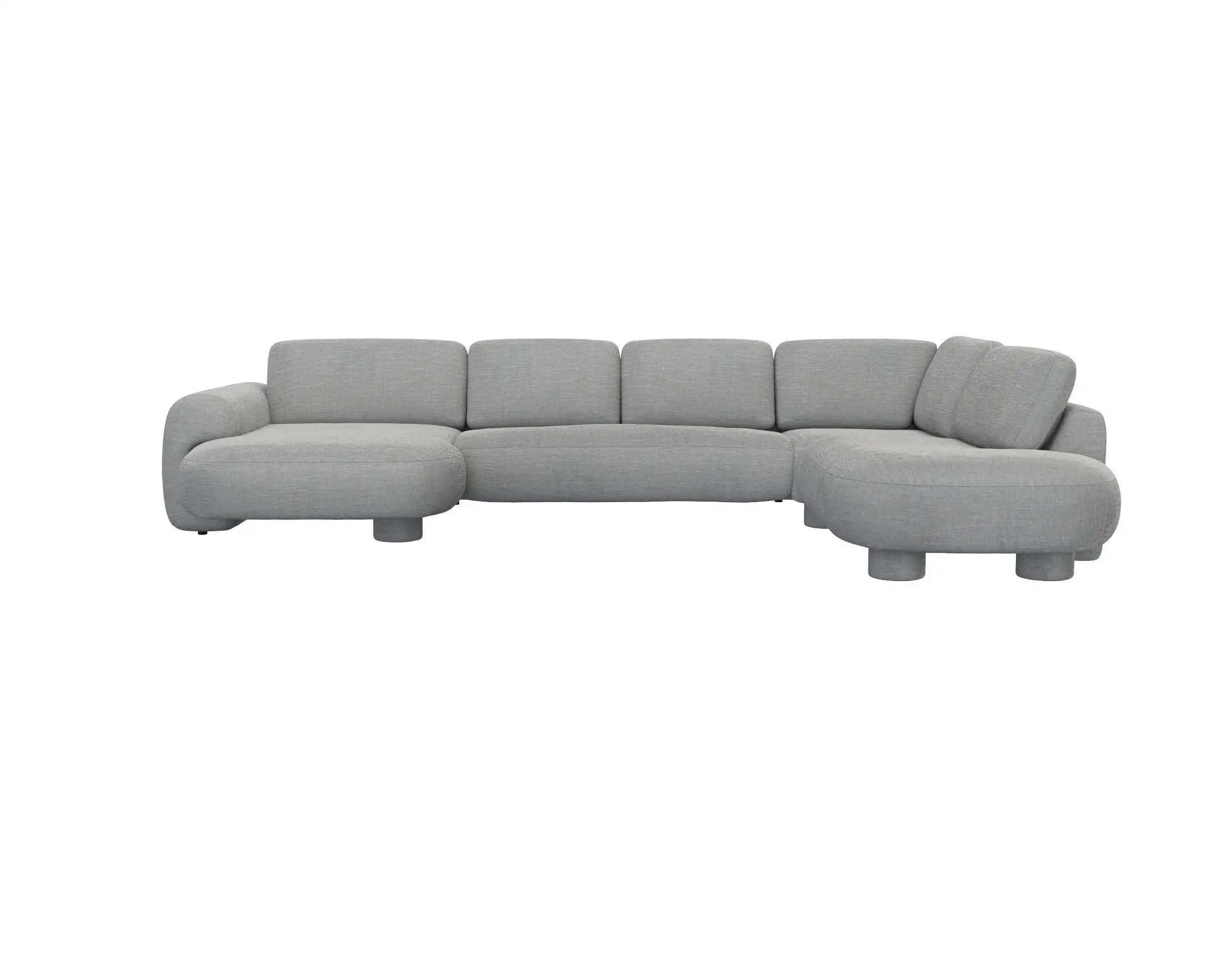 Flexlux 2.5 Sitzer Eckcouch Chaiselong Open-End Bild 1