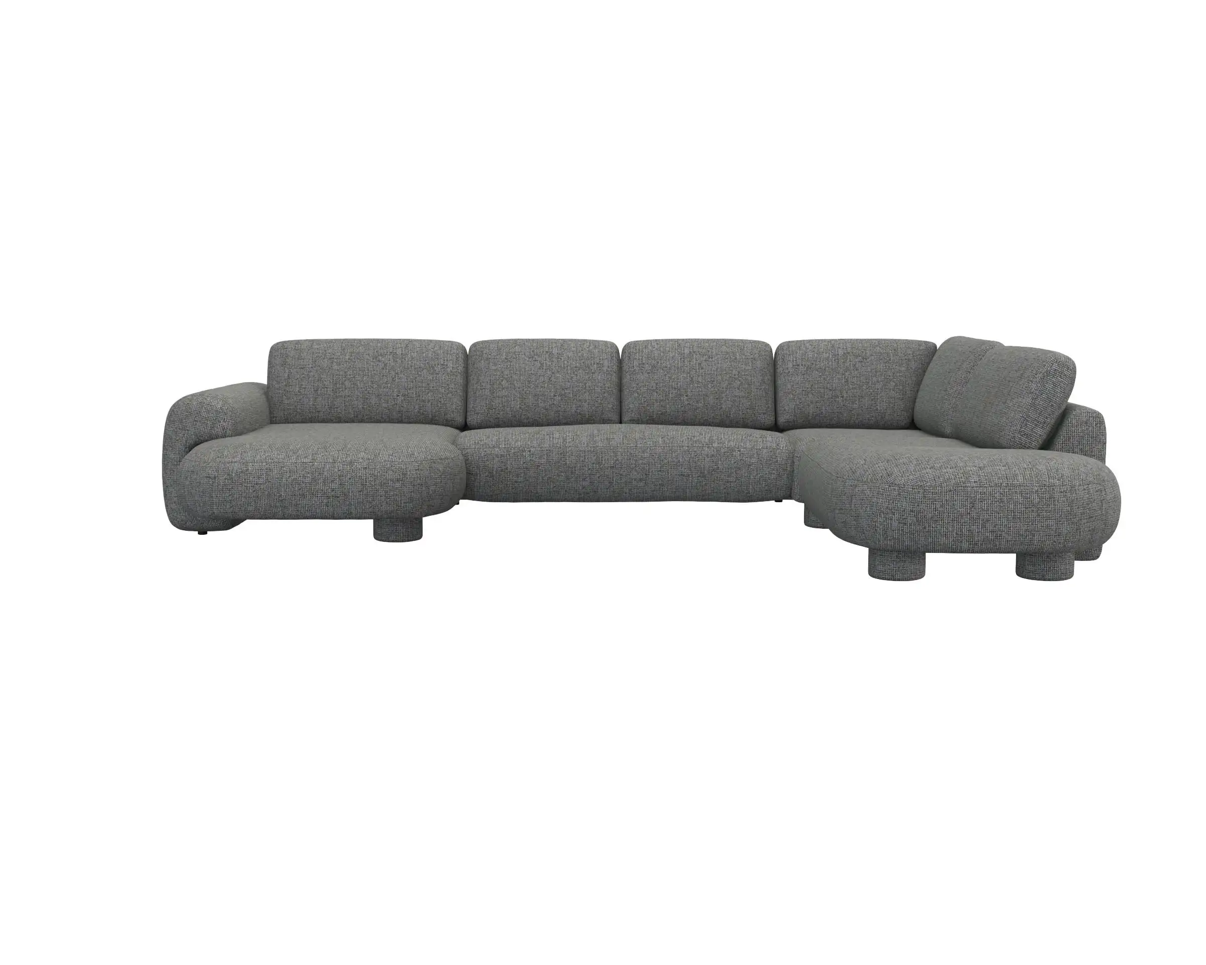 Flexlux 2.5 Sitzer Eckcouch Chaiselong Open-End Bild 1