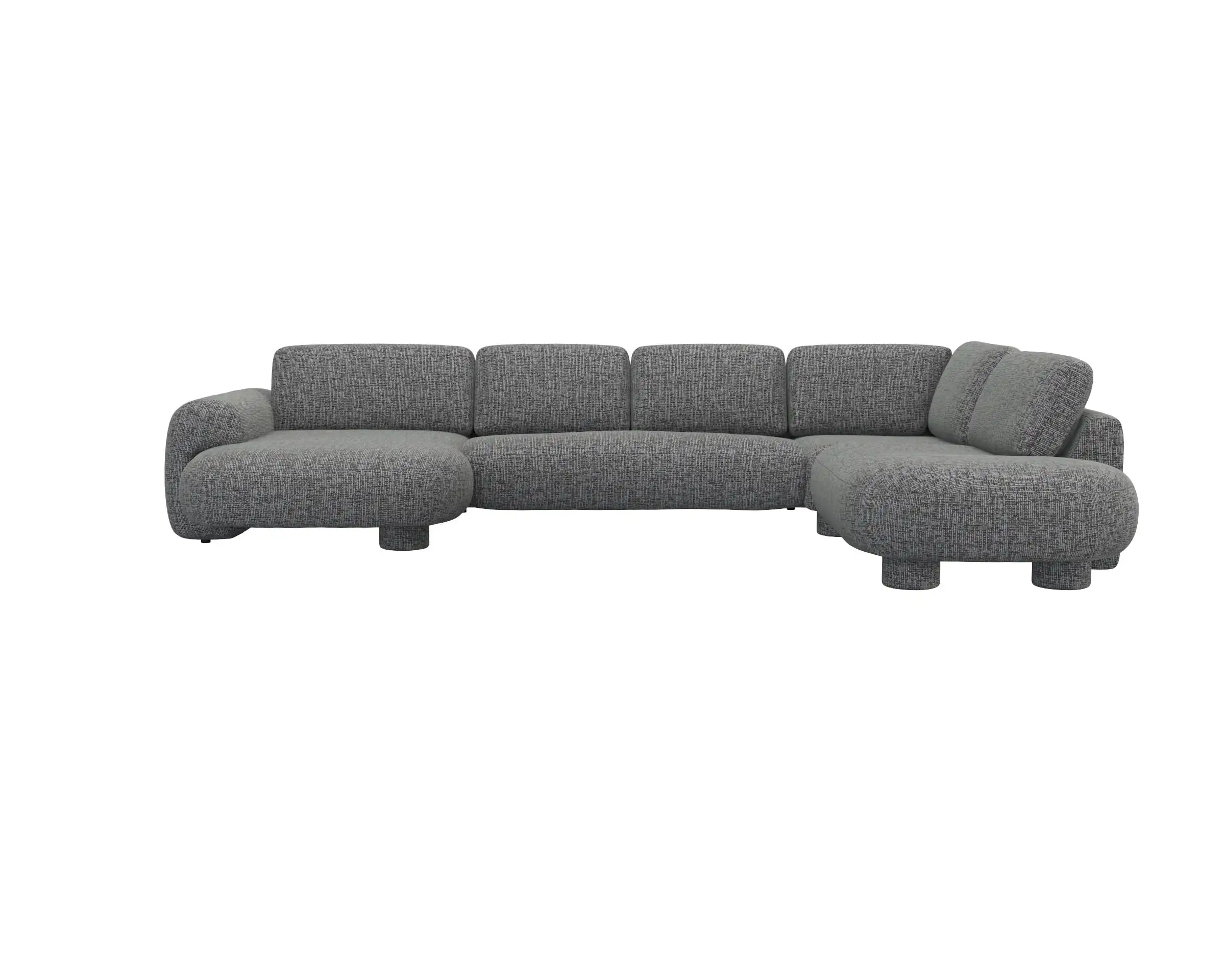 Flexlux 2.5 Sitzer Eckcouch Chaiselong Open-End Bild 1