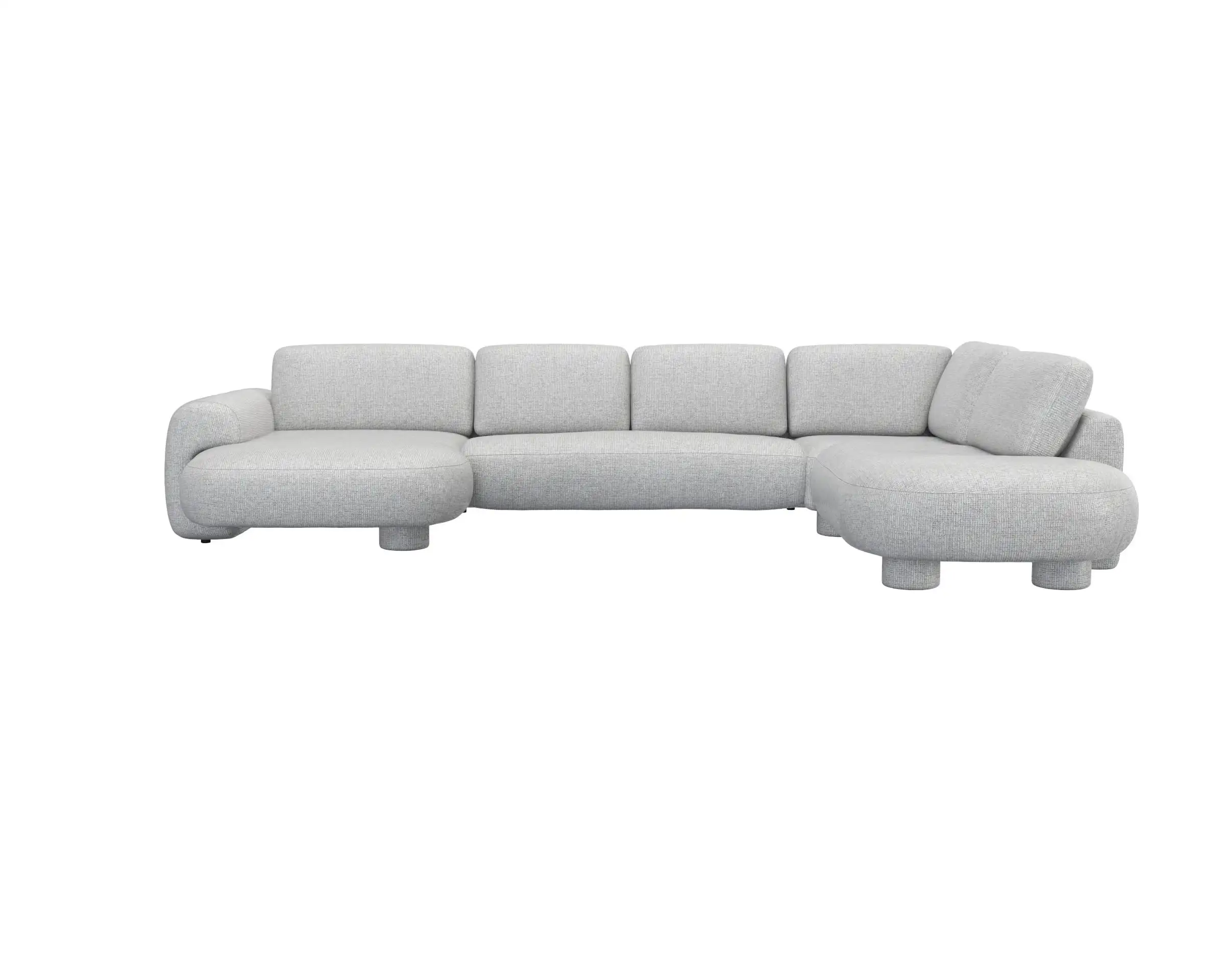 Flexlux 2.5 Sitzer Eckcouch Chaiselong Open-End Bild 1