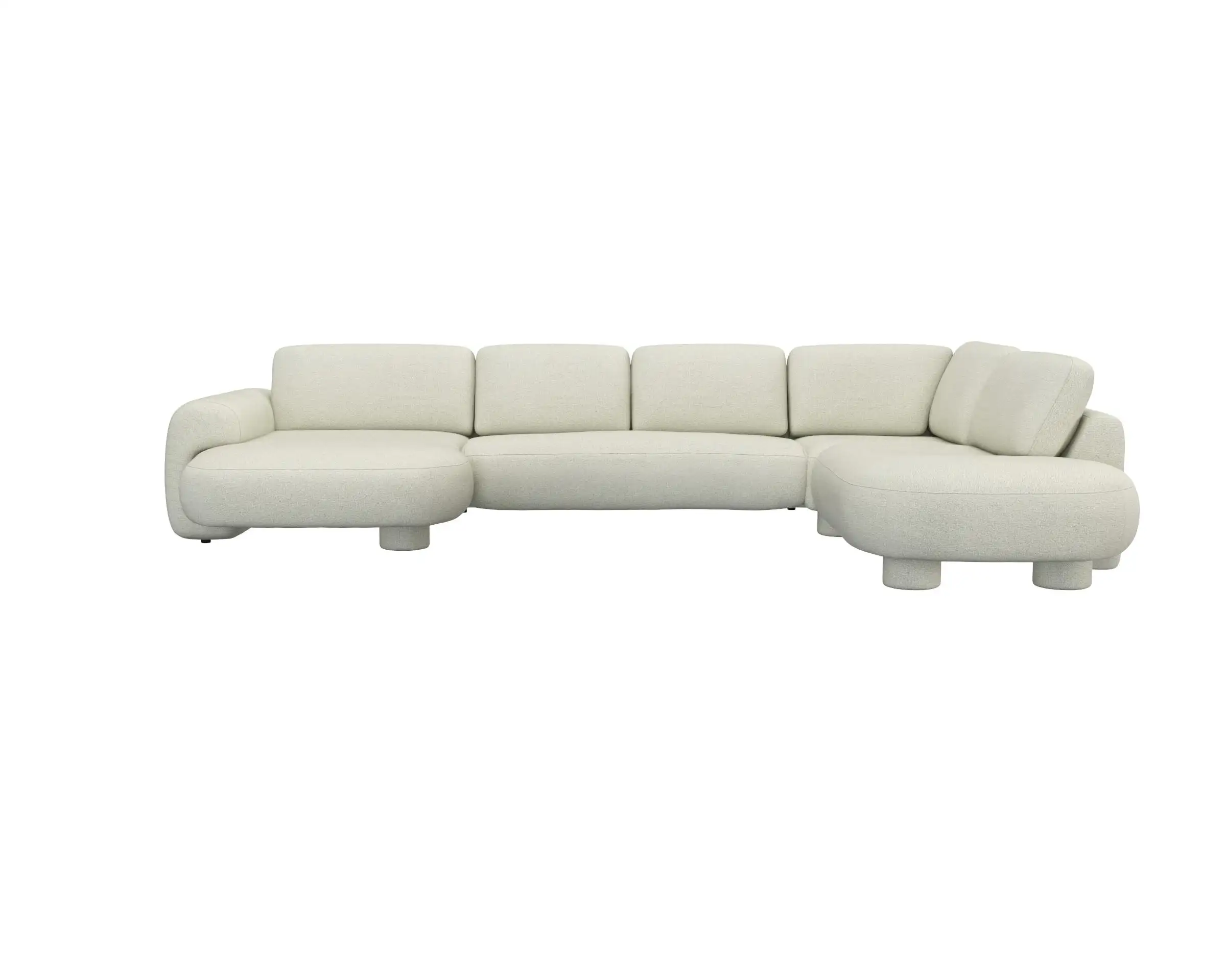 Flexlux 2.5 Sitzer Eckcouch Chaiselong Open-End Bild 1