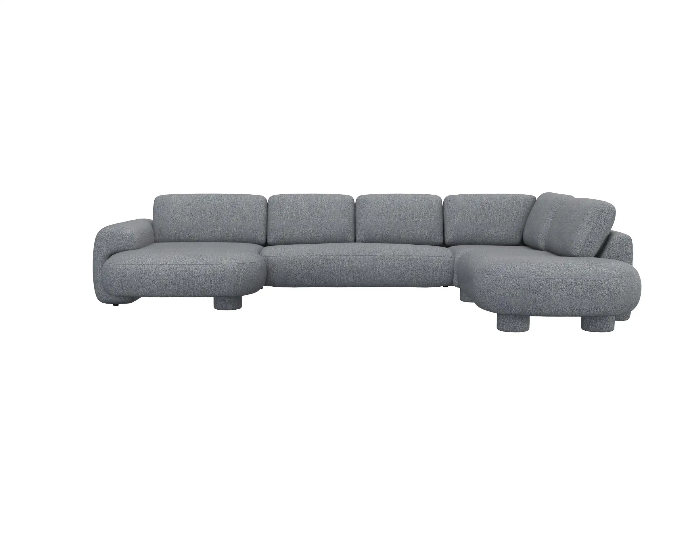 Flexlux 2.5 Sitzer Eckcouch Chaiselong Open-End Bild 1