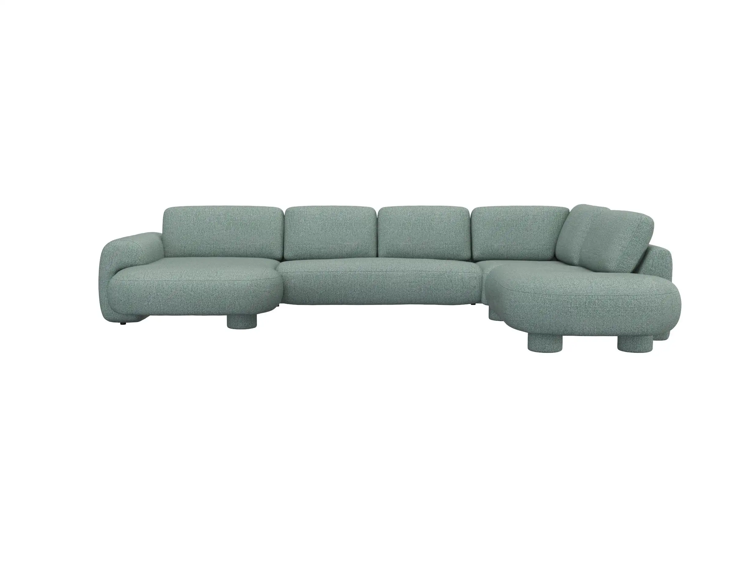 Flexlux 2.5 Sitzer Eckcouch Chaiselong Open-End Bild 1