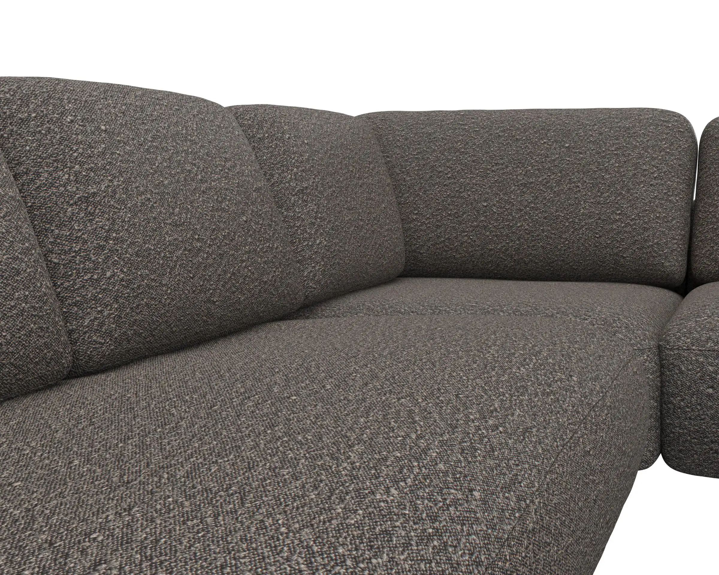 Flexlux 2.5 Sitzer Eckcouch Chaiselong Open-End Bild 4