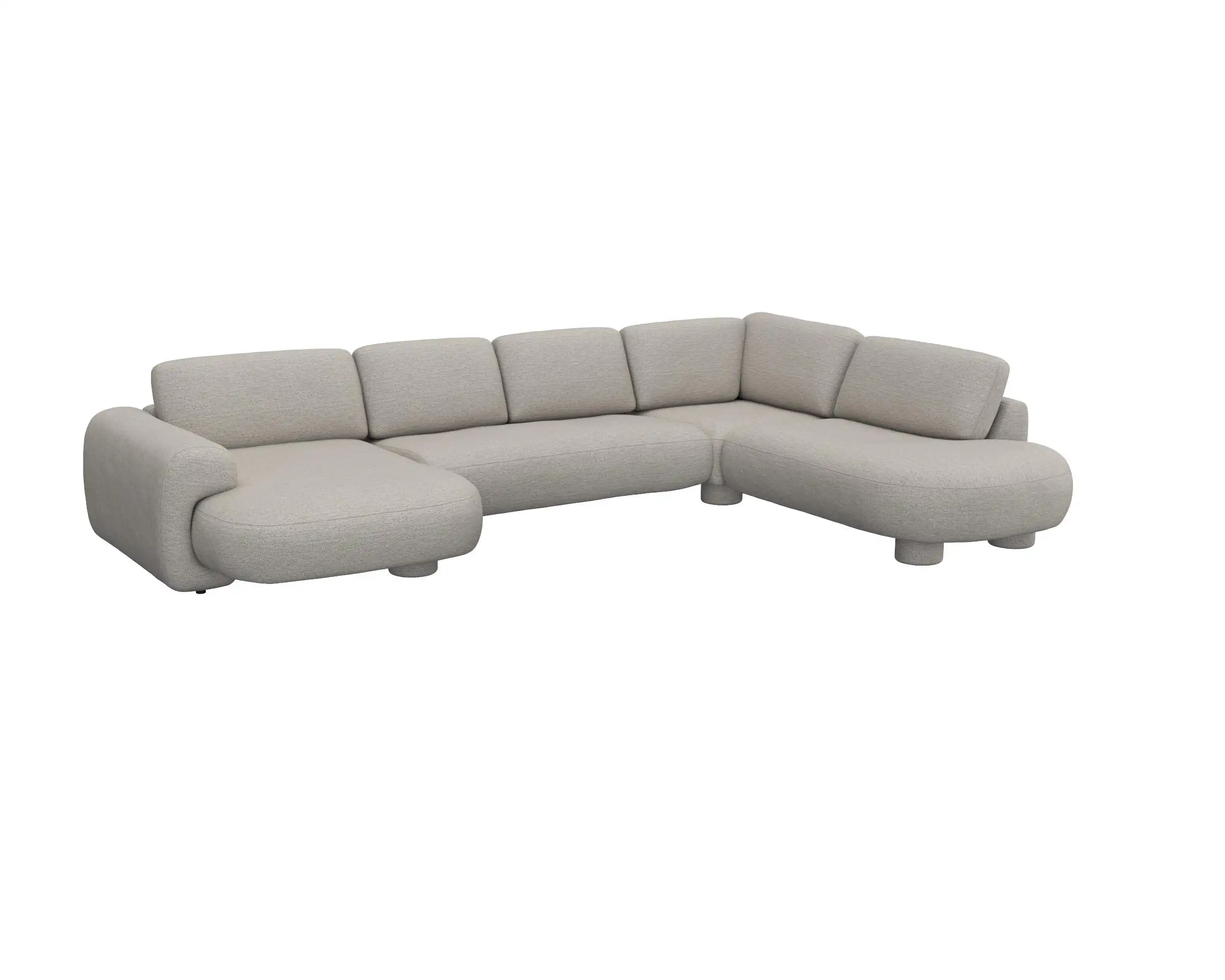 Flexlux 2.5 Sitzer Eckcouch Chaiselong Open-End Bild 2