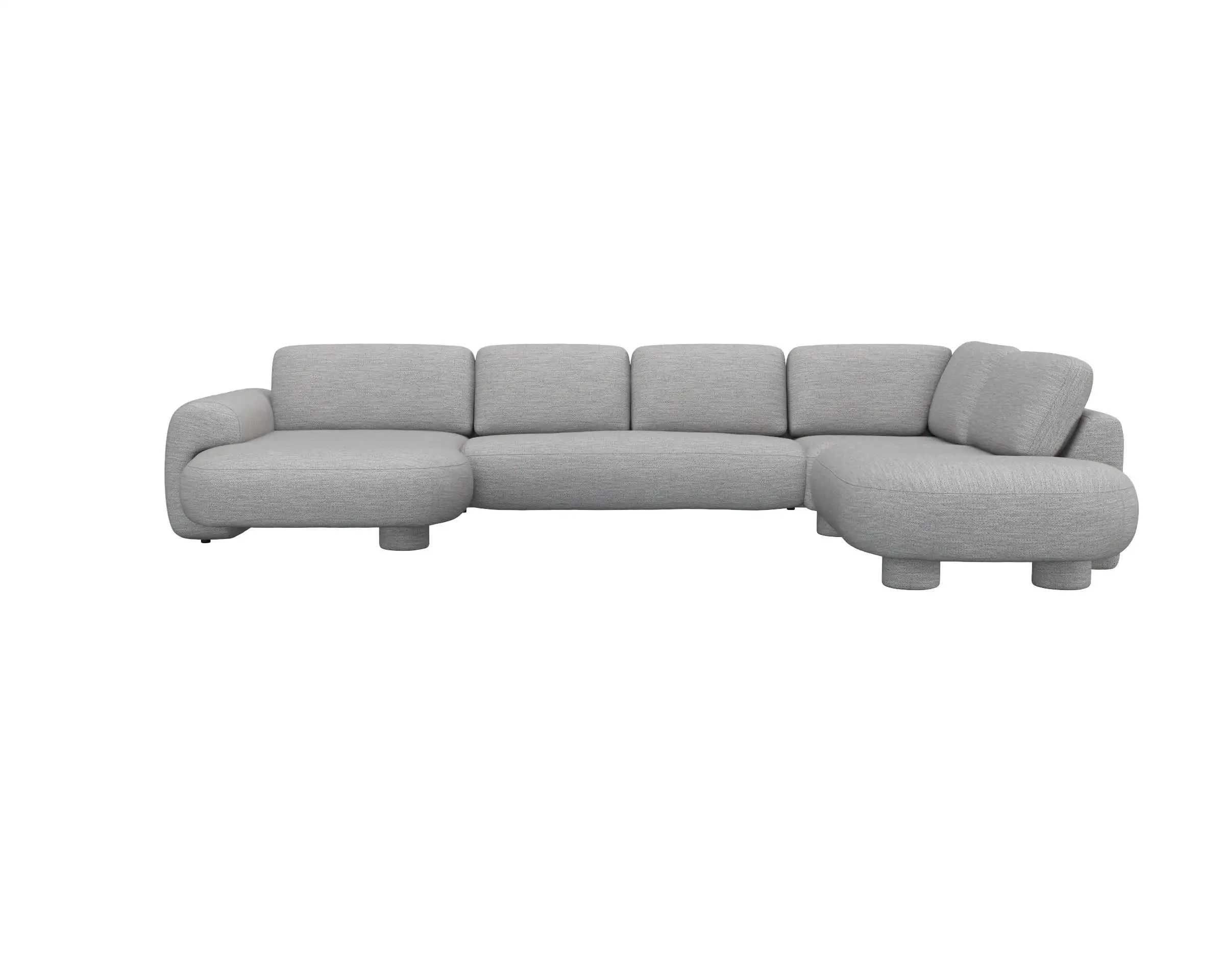 Flexlux 2.5 Sitzer Eckcouch Chaiselong Open-End Bild 1