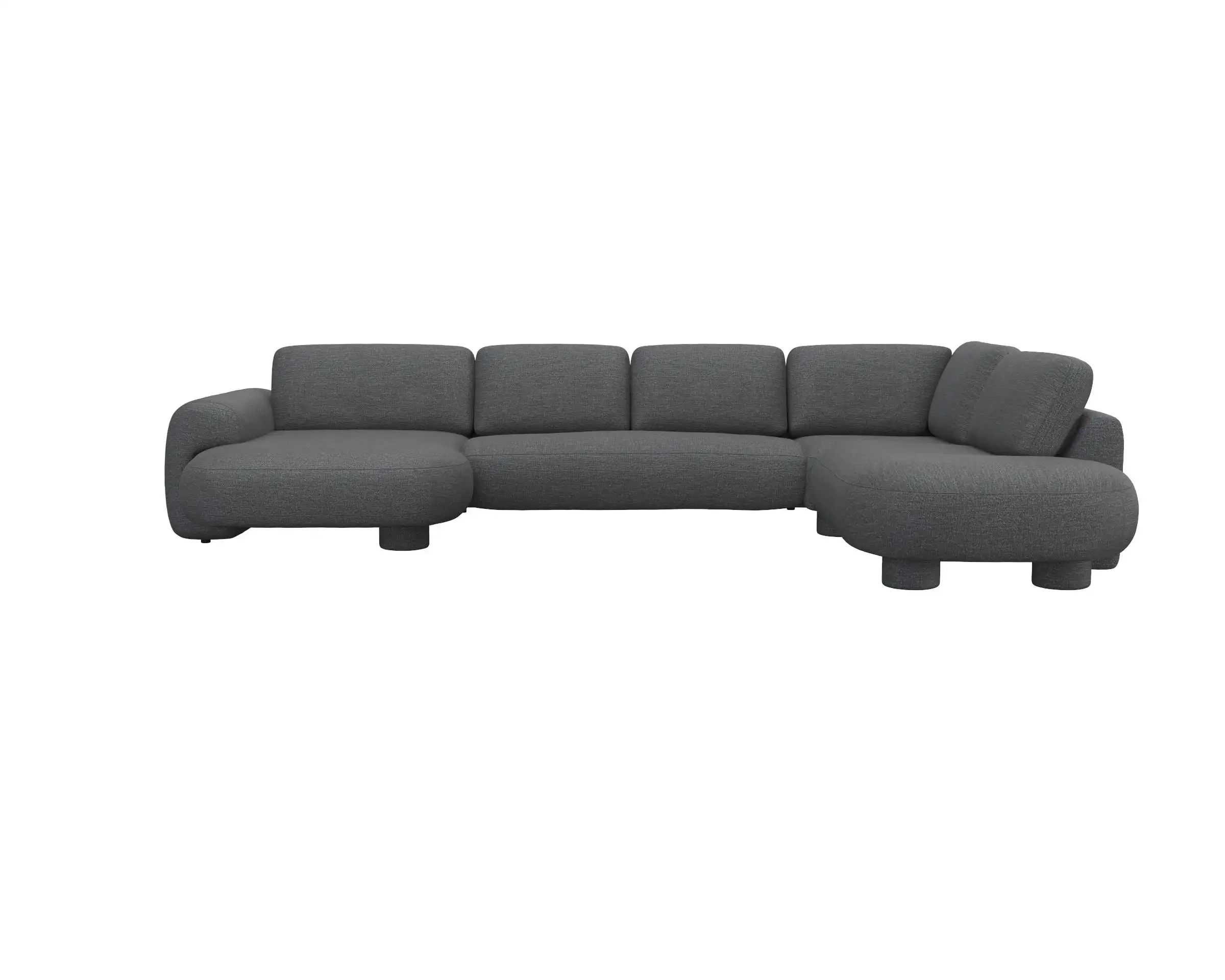 Flexlux 2.5 Sitzer Eckcouch Chaiselong Open-End Bild 1