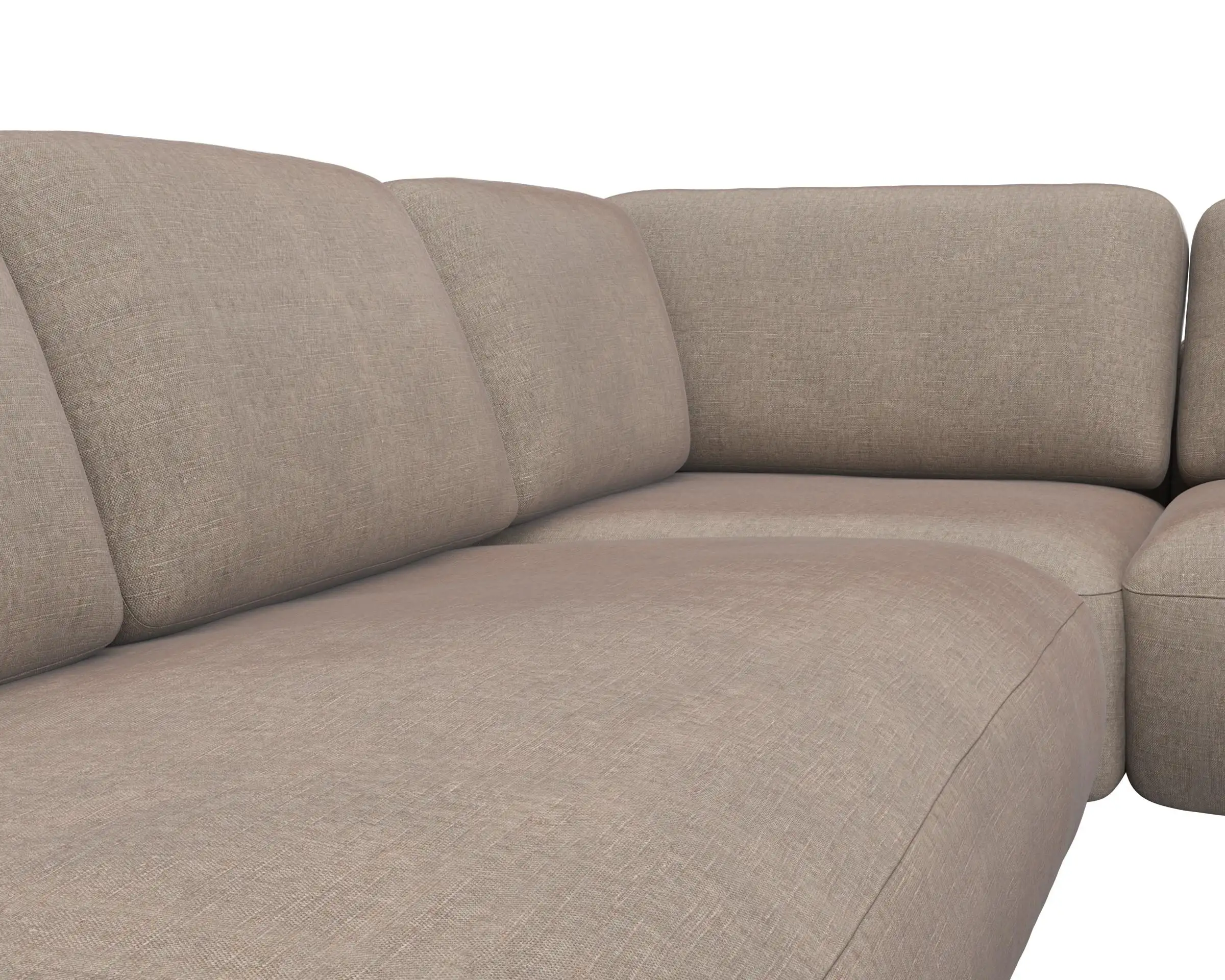 Flexlux 2.5 Sitzer Eckcouch Chaiselong Open-End Bild 4