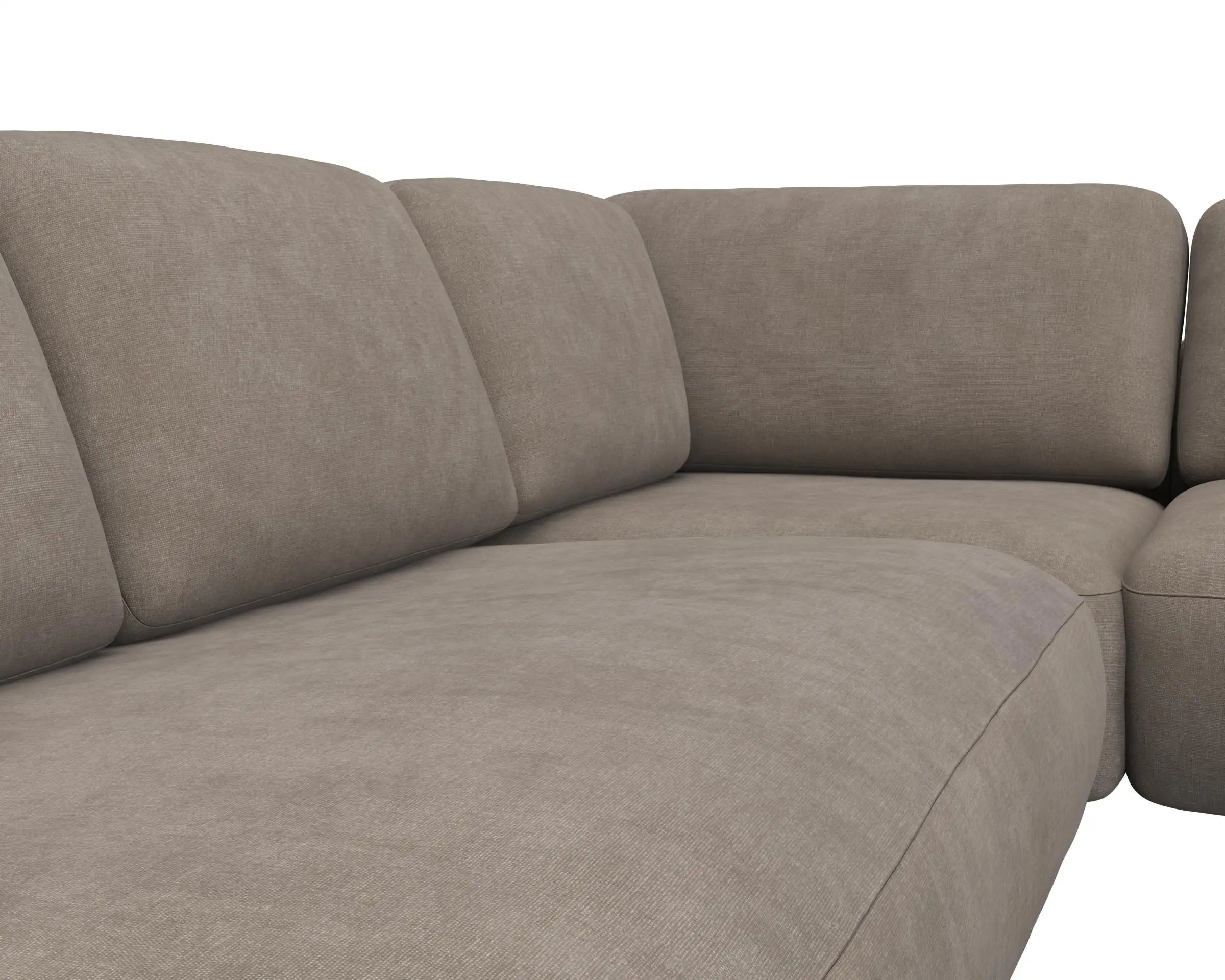 Flexlux 2.5 Sitzer Eckcouch Chaiselong Open-End Bild 4