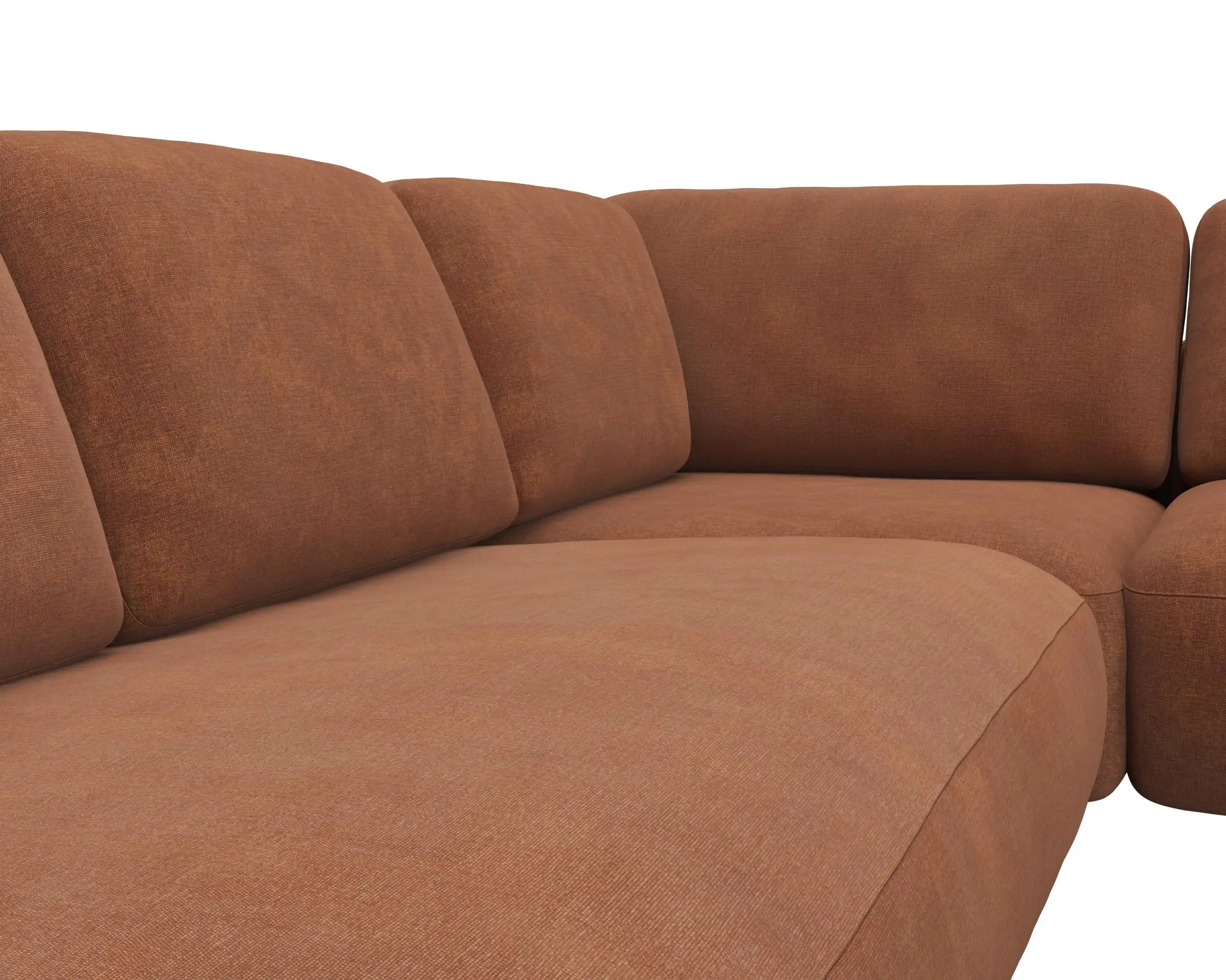 Flexlux 2.5 Sitzer Eckcouch Chaiselong Open-End Bild 4