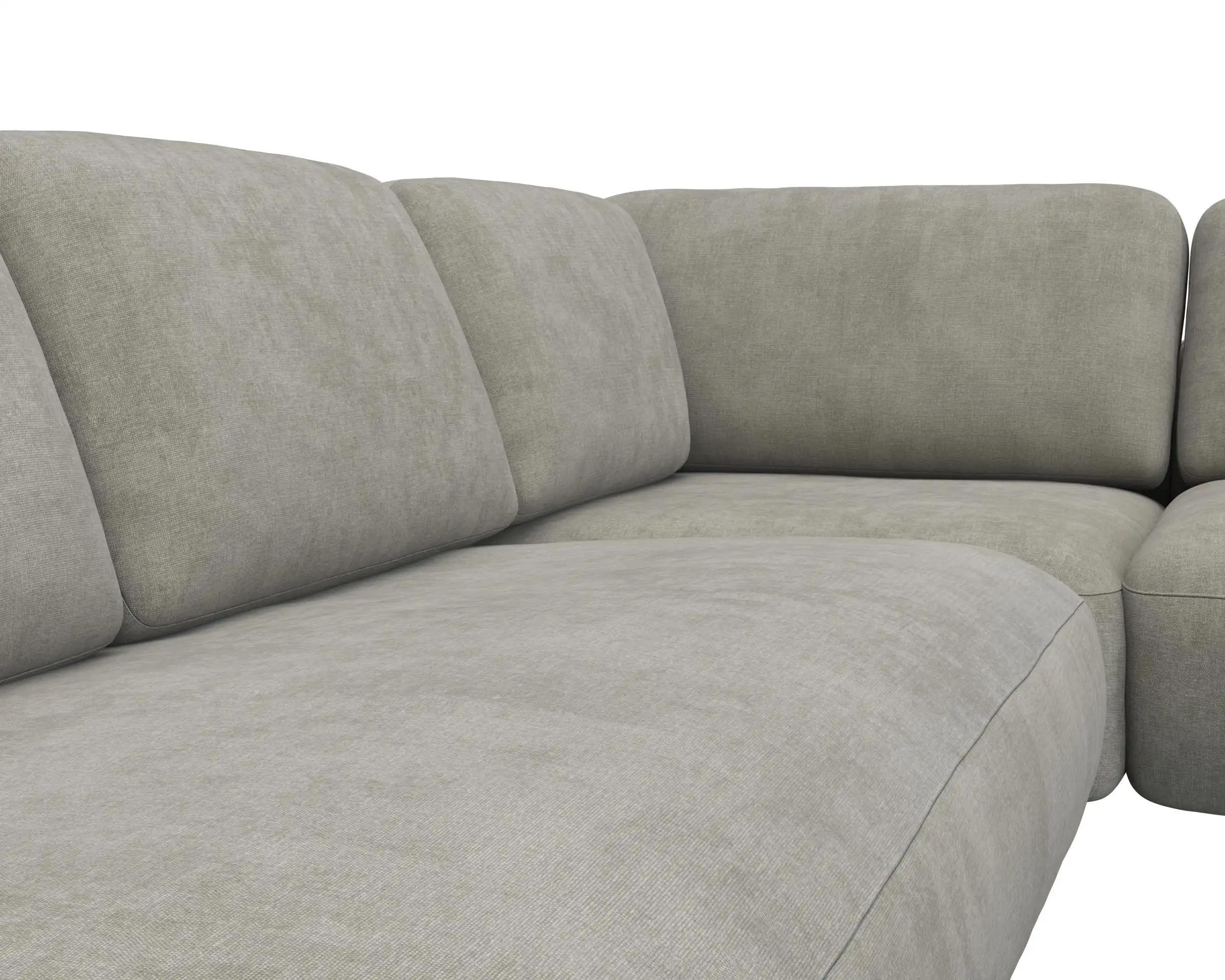 Flexlux 2.5 Sitzer Eckcouch Chaiselong Open-End Bild 4