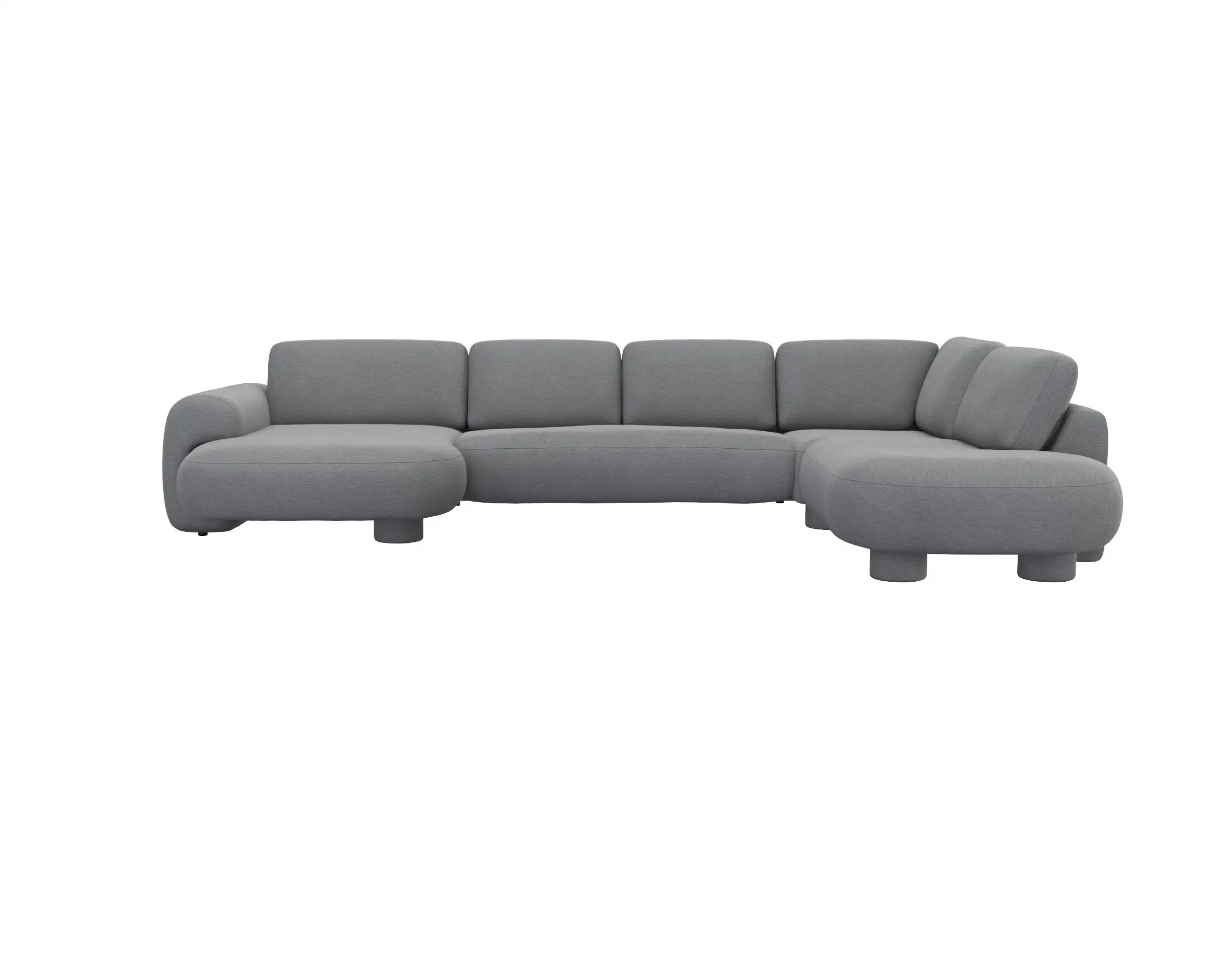 Flexlux 2.5 Sitzer Eckcouch Chaiselong Open-End Bild 1