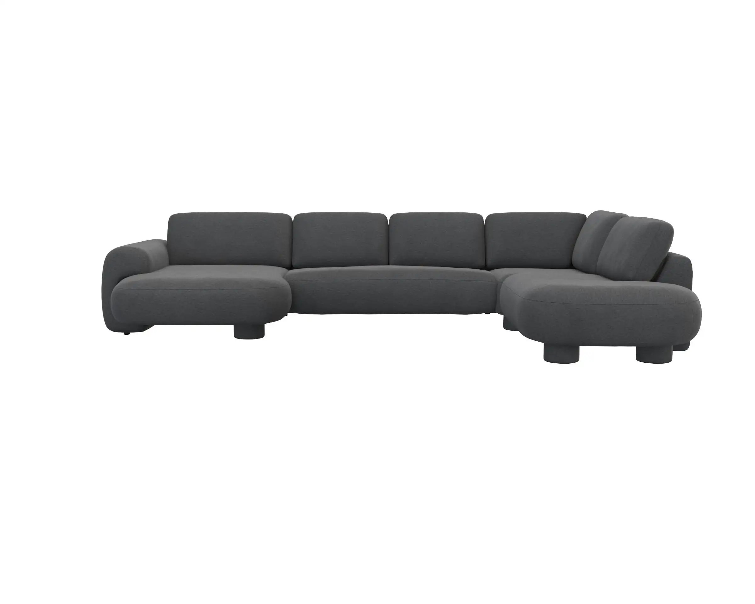 Flexlux 2.5 Sitzer Eckcouch Chaiselong Open-End Bild 1