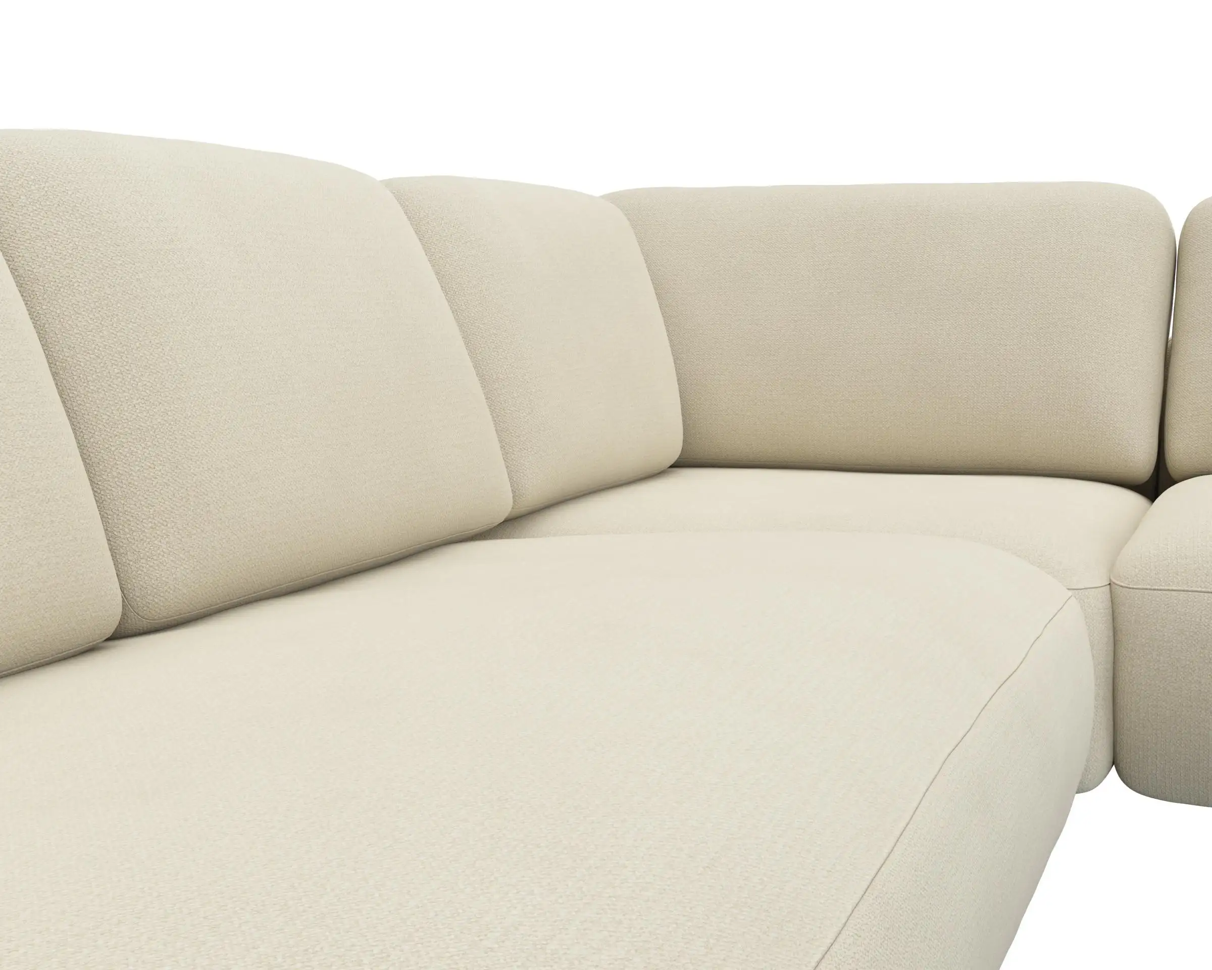 Flexlux 2.5 Sitzer Eckcouch Chaiselong Open-End Bild 4