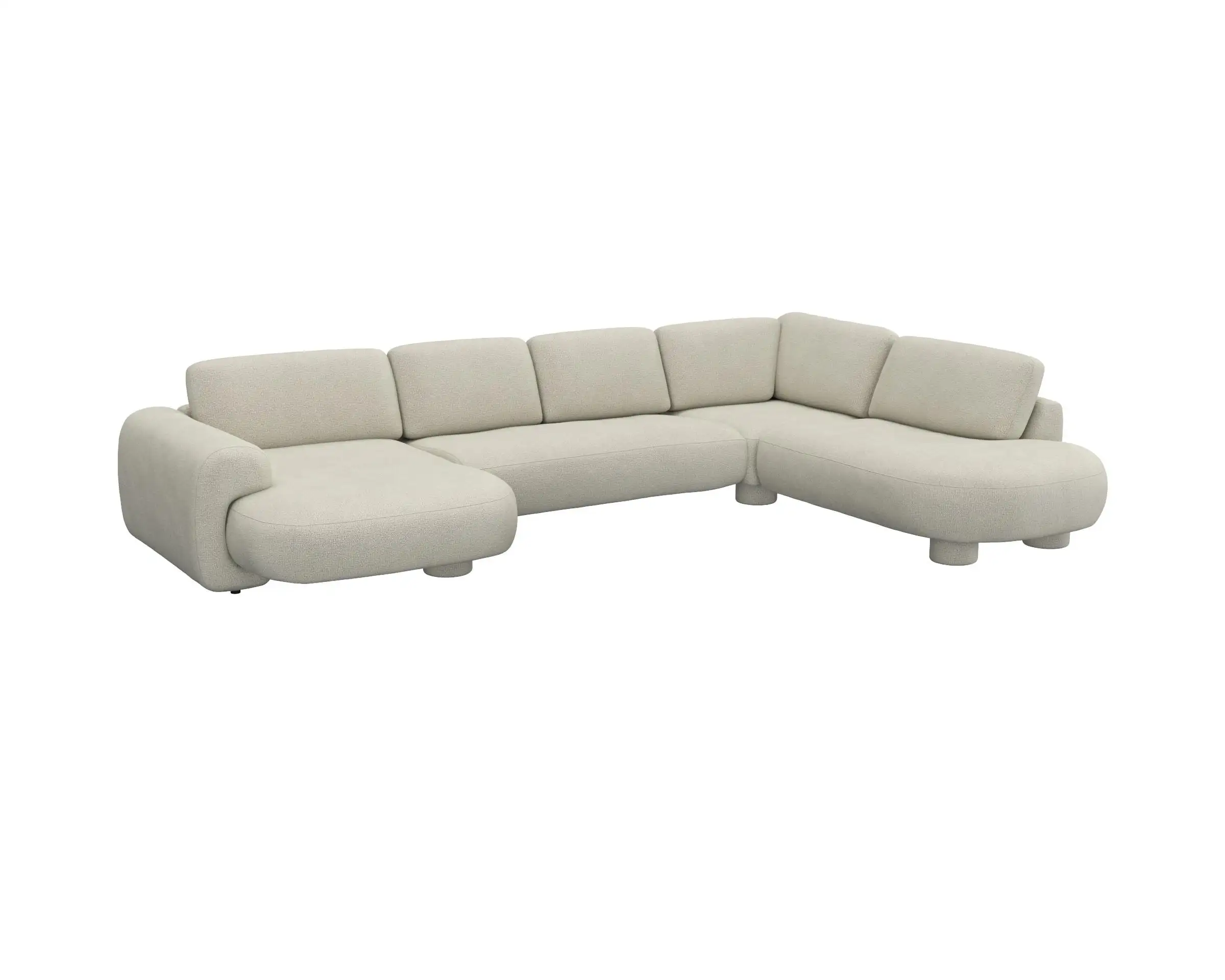 Flexlux 2.5 Sitzer Eckcouch Chaiselong Open-End Bild 2