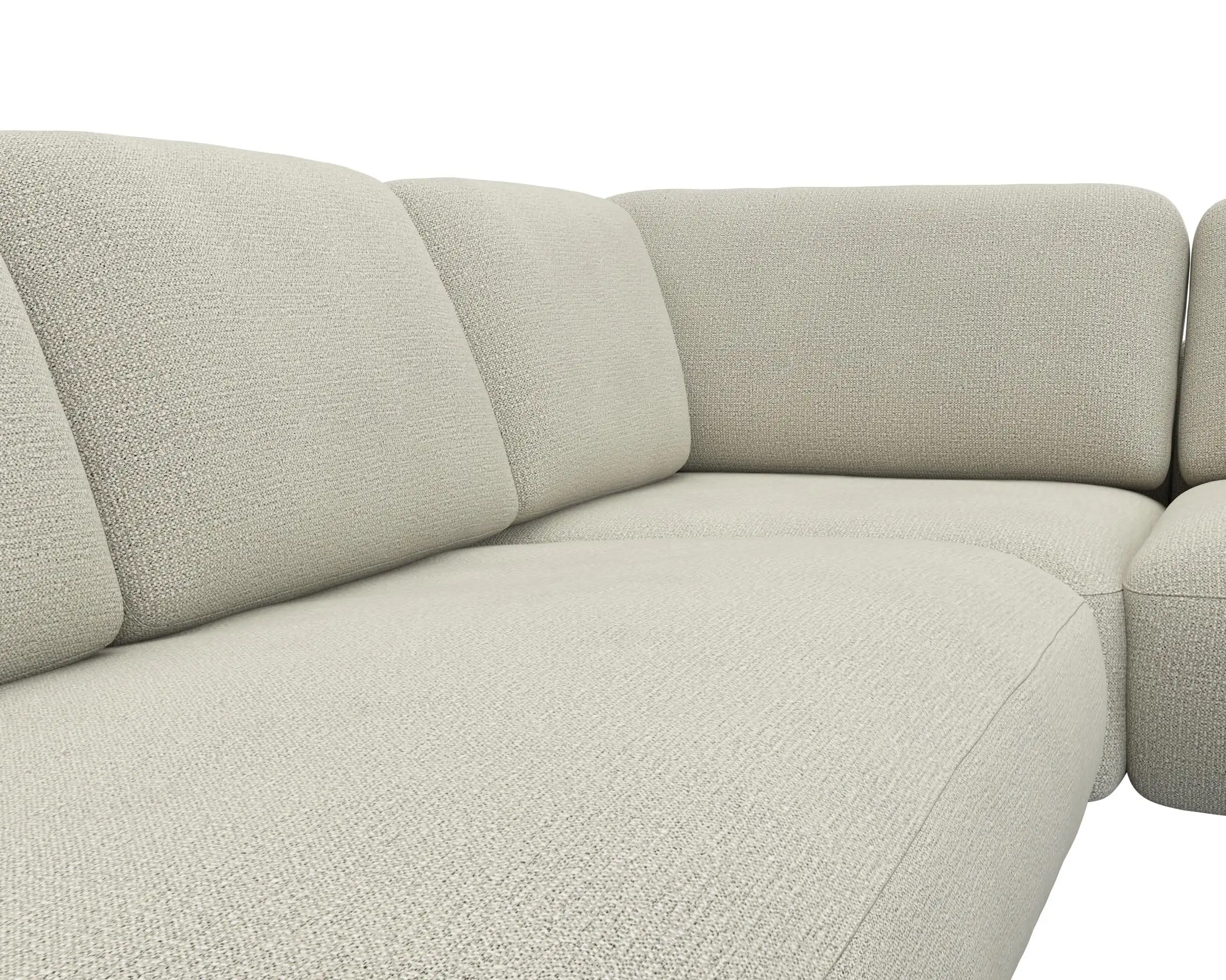 Flexlux 2.5 Sitzer Eckcouch Chaiselong Open-End Bild 4