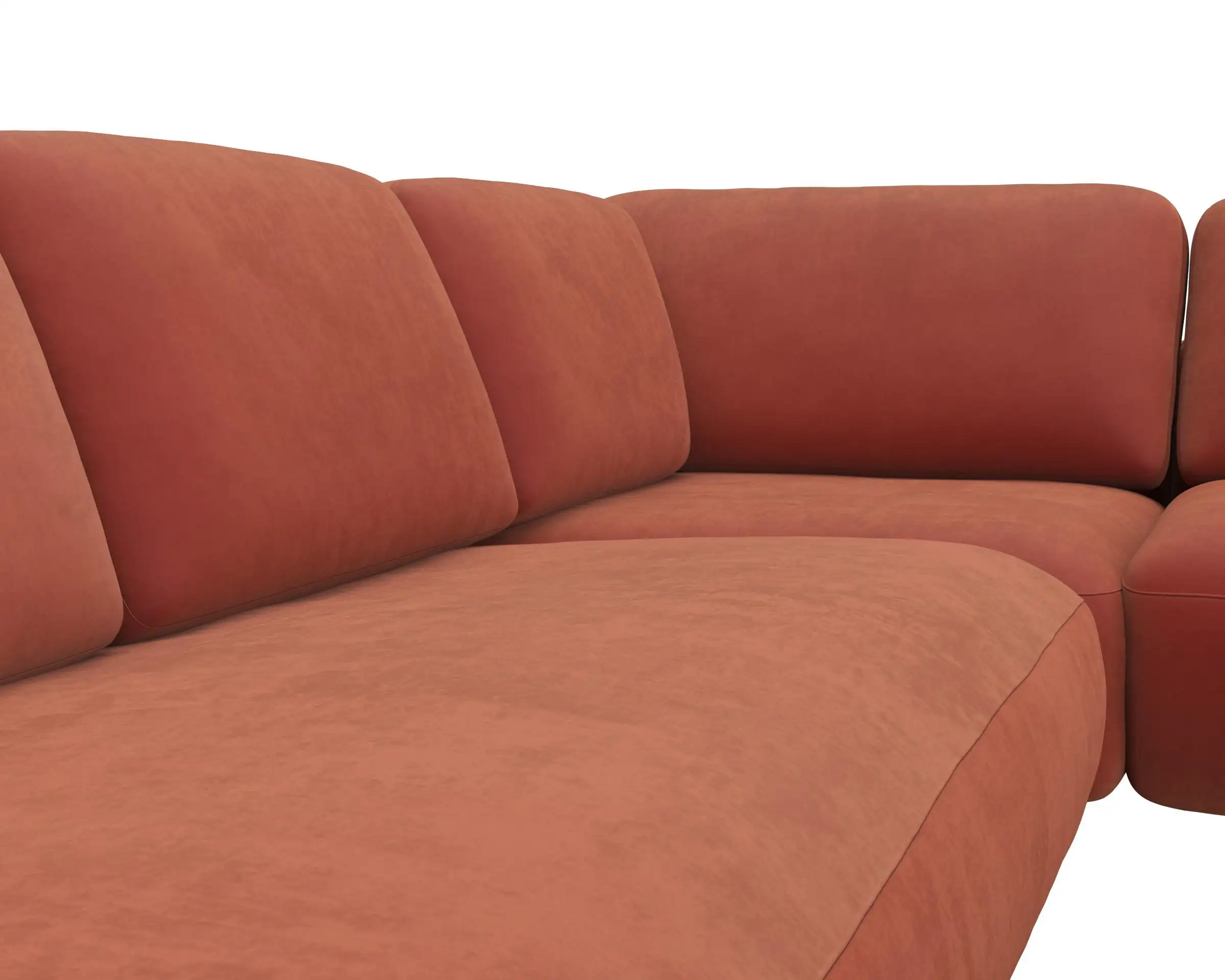 Flexlux 2.5 Sitzer Eckcouch Chaiselong Open-End Bild 4