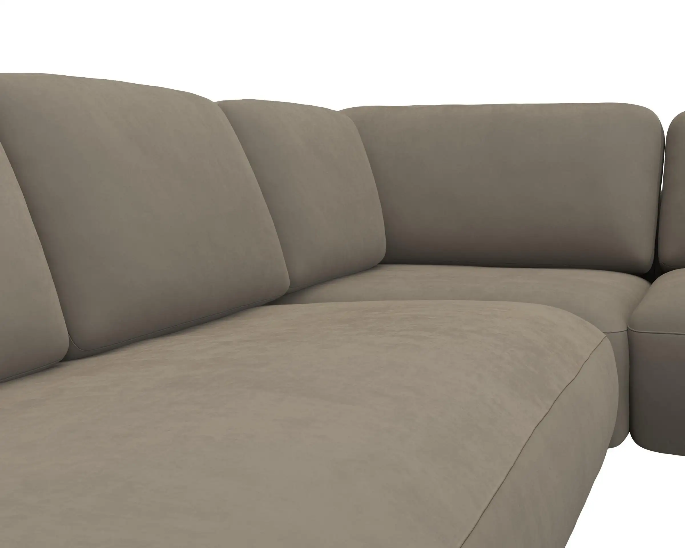 Flexlux 2.5 Sitzer Eckcouch Chaiselong Open-End Bild 4