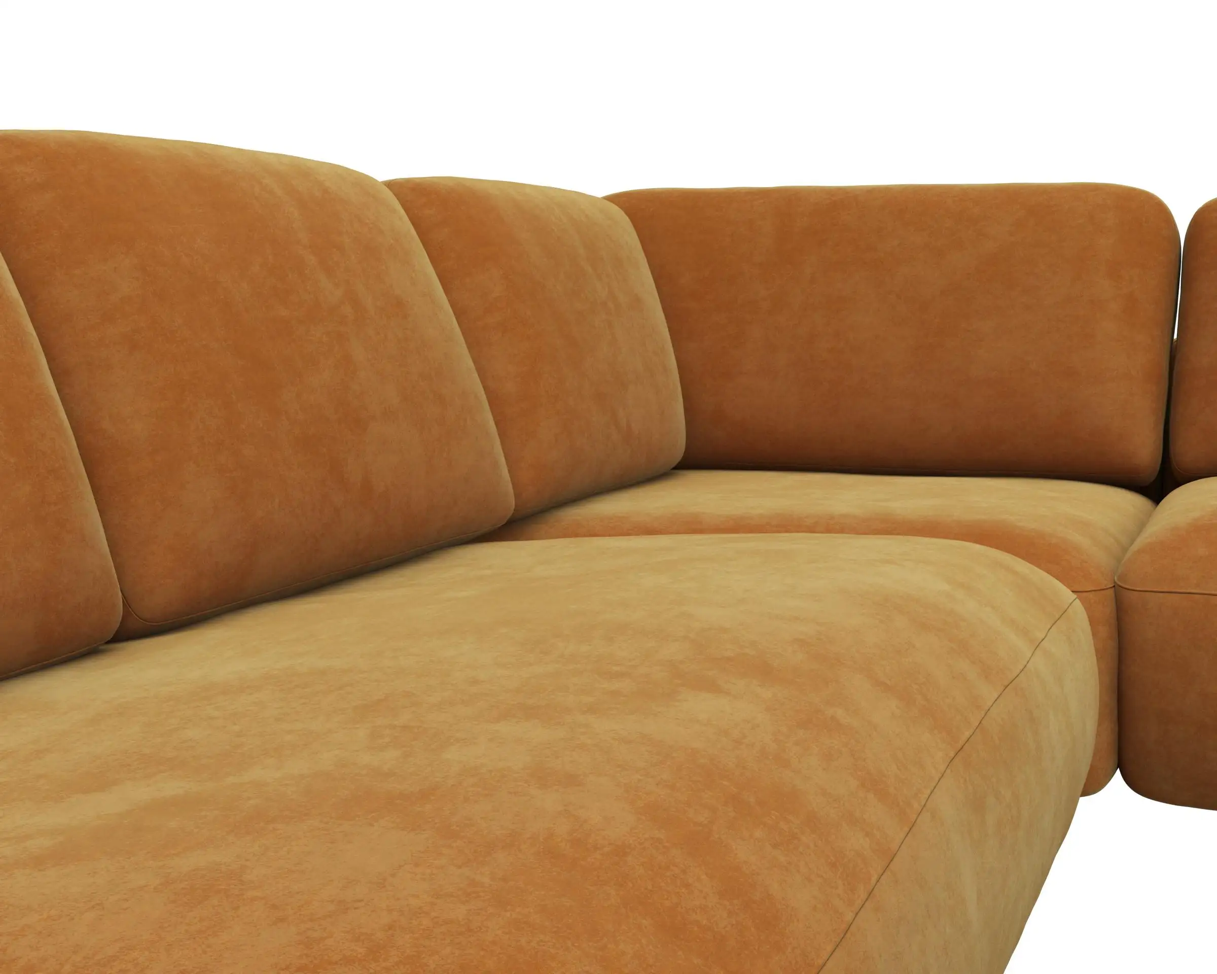 Flexlux 2.5 Sitzer Eckcouch Chaiselong Open-End Bild 4