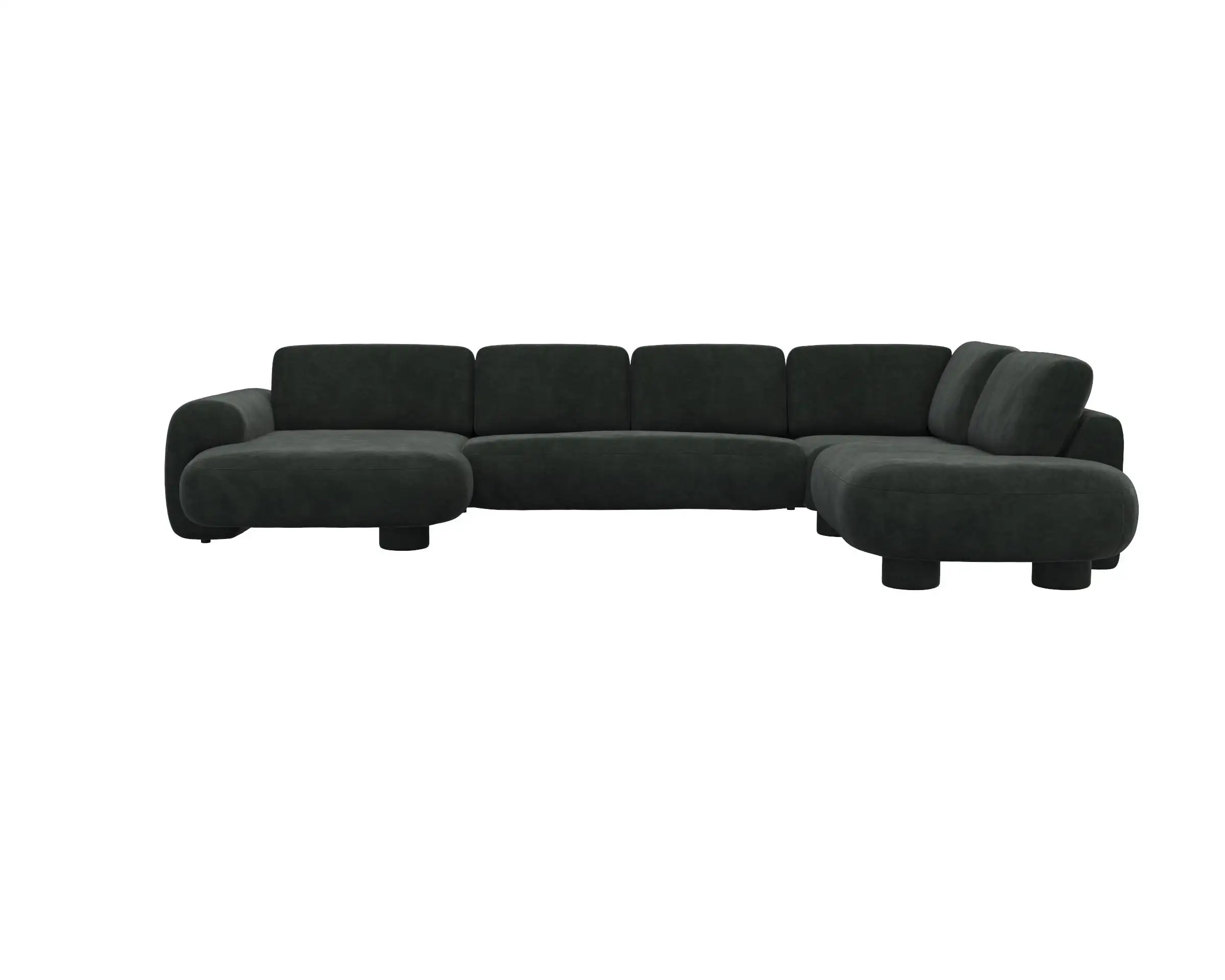 Flexlux 2.5 Sitzer Eckcouch Chaiselong Open-End Bild 1