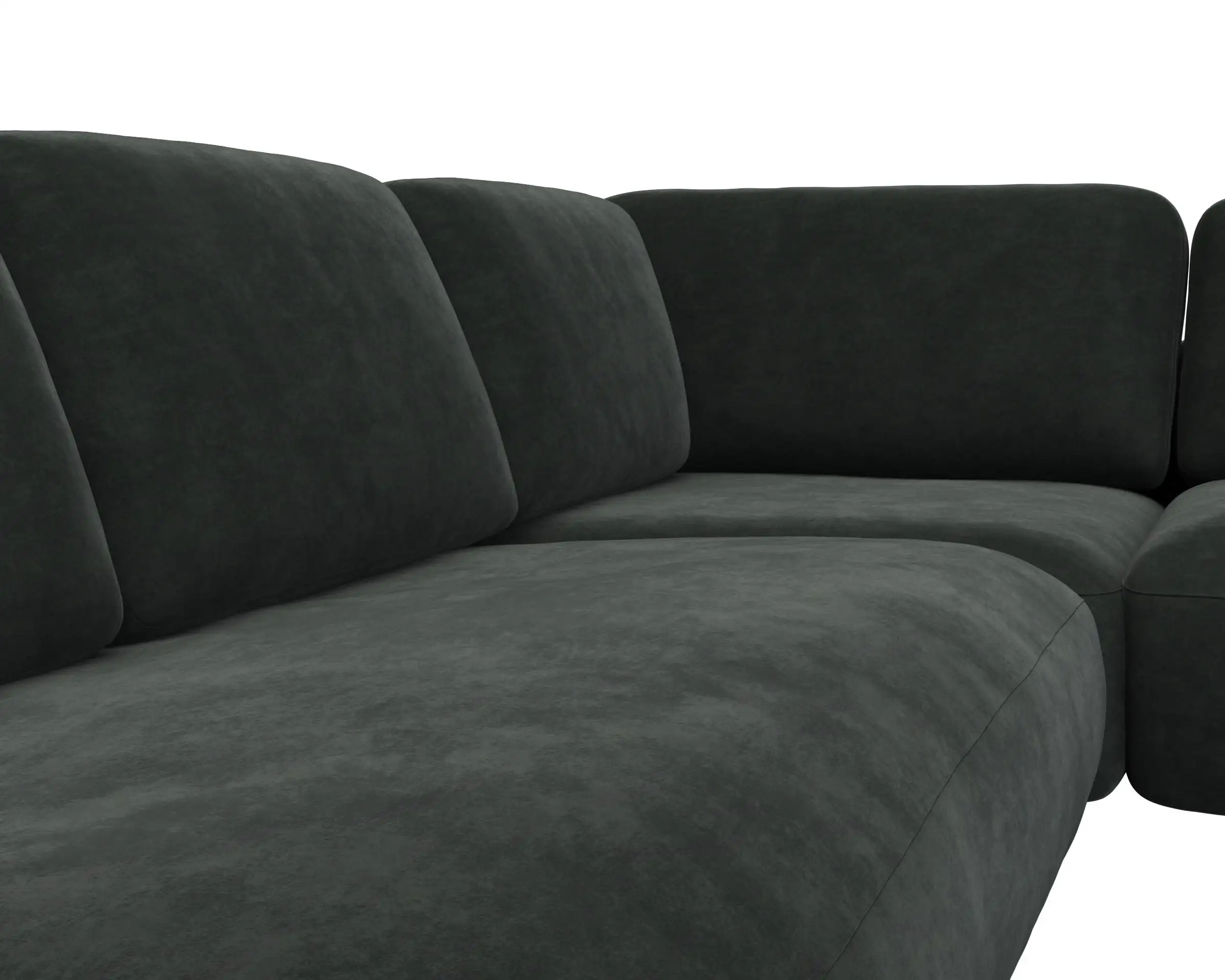 Flexlux 2.5 Sitzer Eckcouch Chaiselong Open-End Bild 4