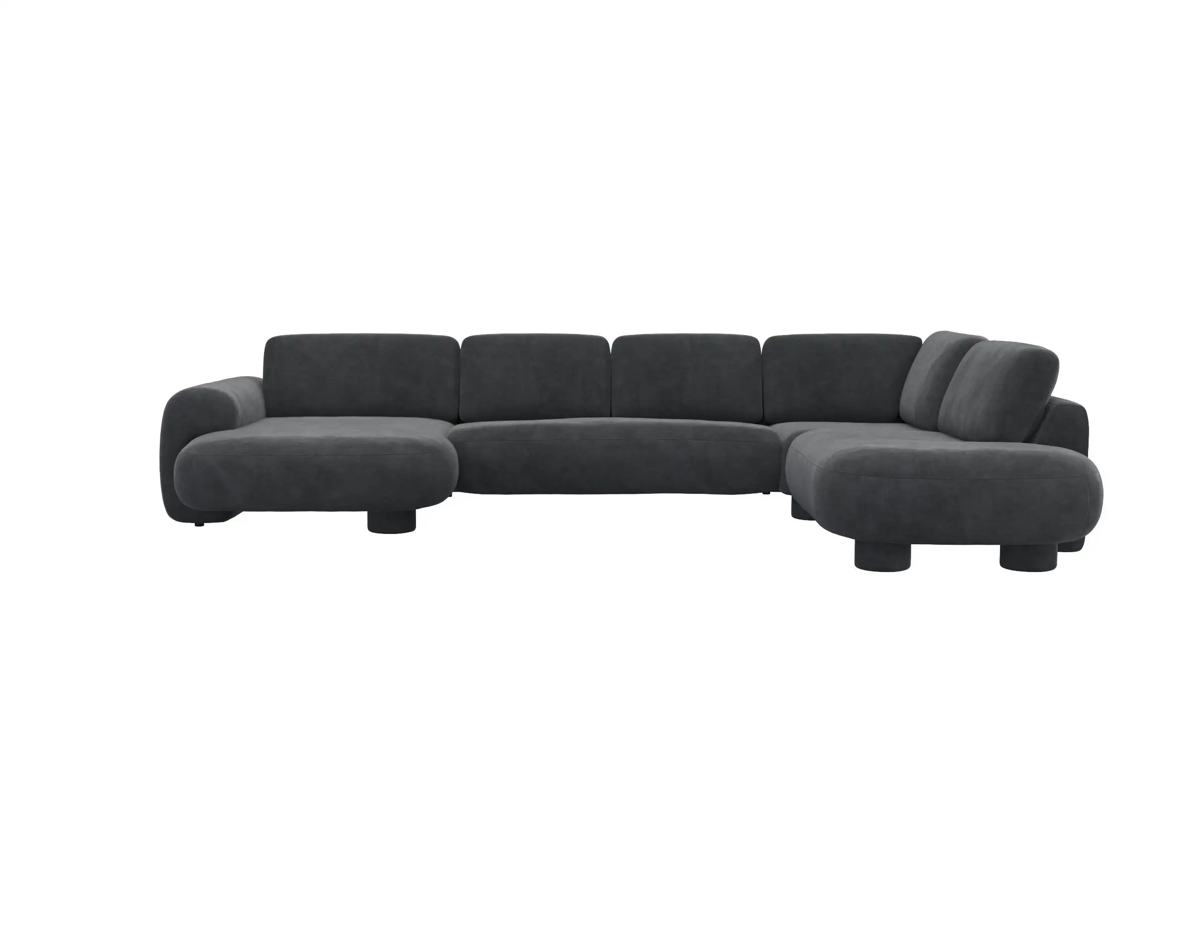 Flexlux 2.5 Sitzer Eckcouch Chaiselong Open-End Bild 1