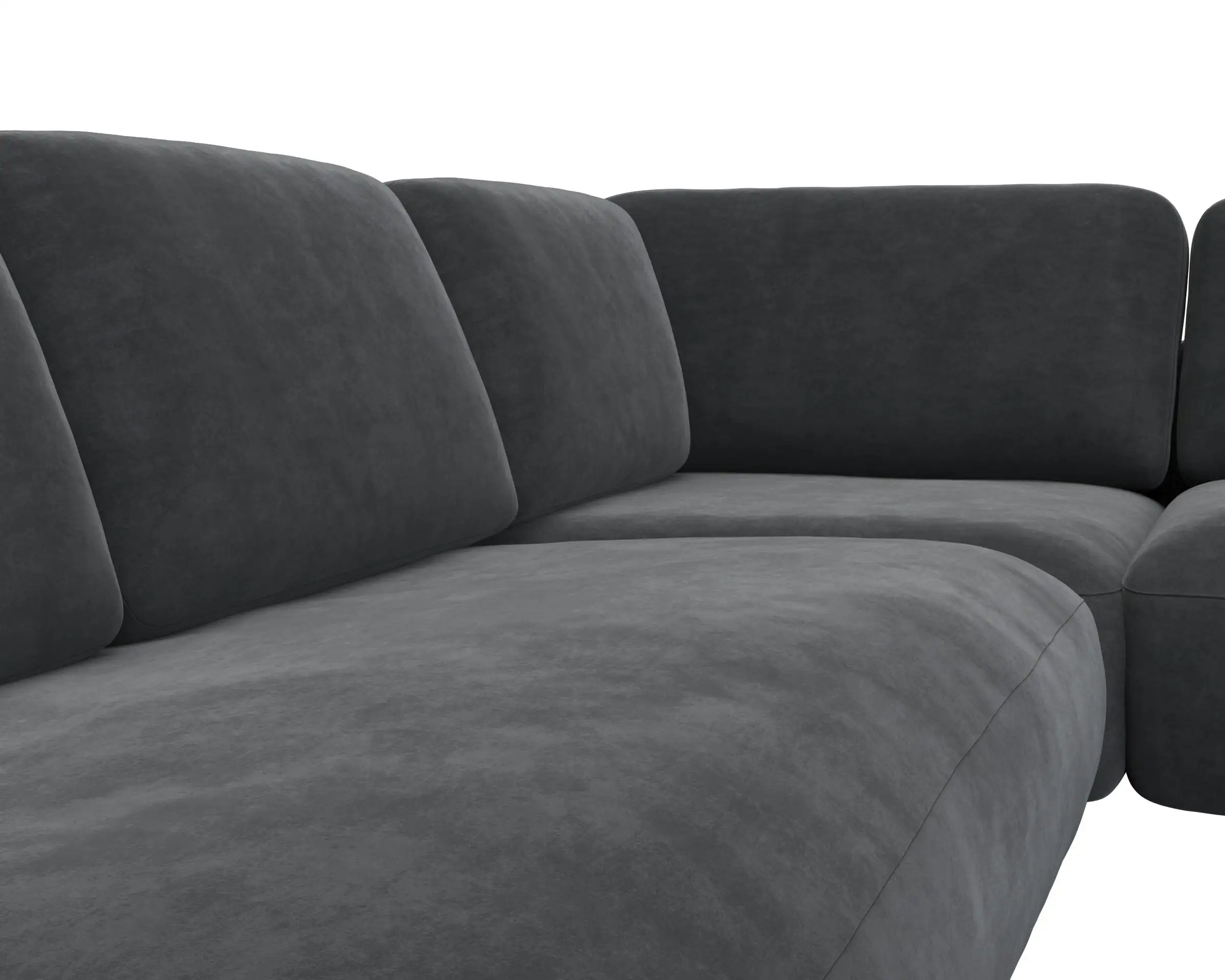 Flexlux 2.5 Sitzer Eckcouch Chaiselong Open-End Bild 4