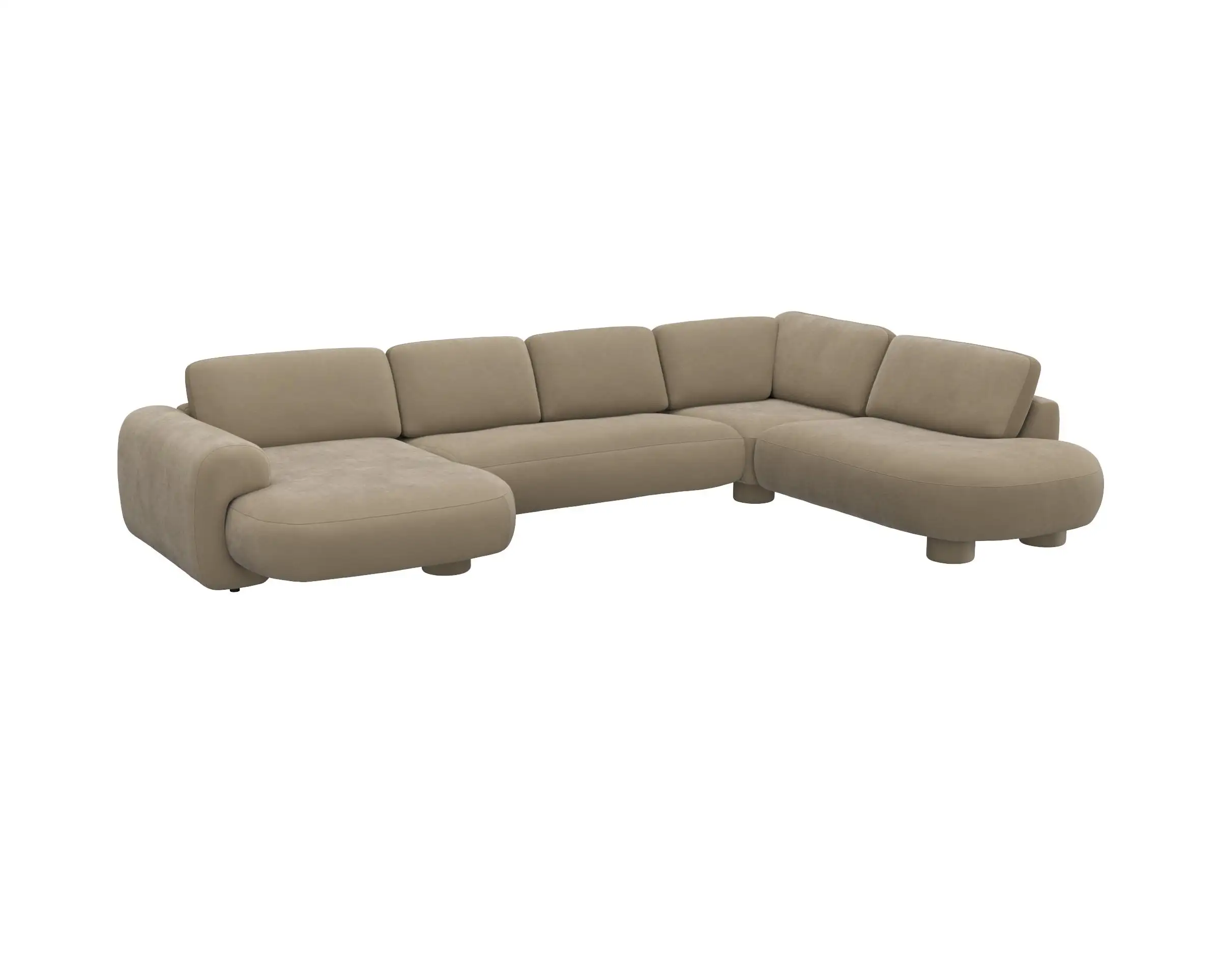 Flexlux 2.5 Sitzer Eckcouch Chaiselong Open-End Bild 2