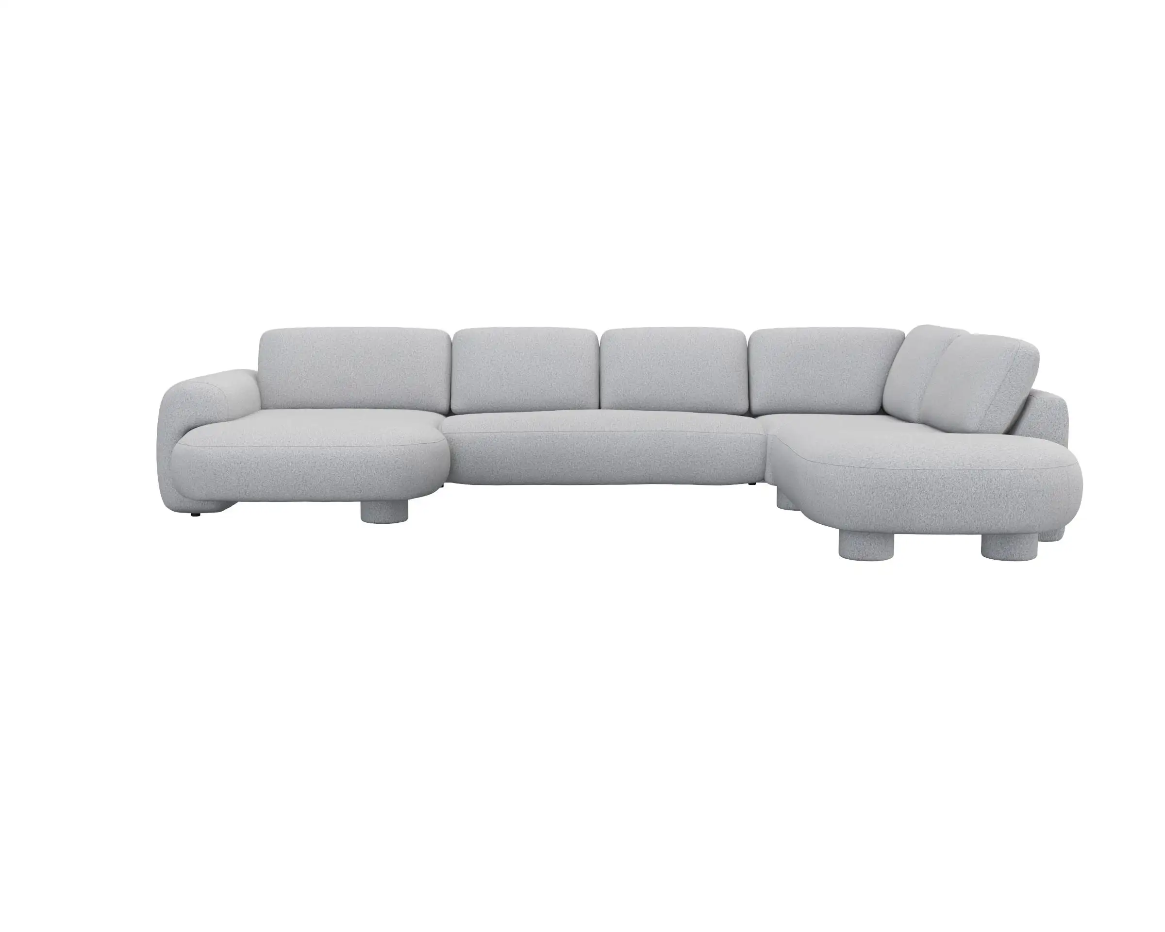 Flexlux 2.5 Sitzer Eckcouch Chaiselong Open-End Bild 1
