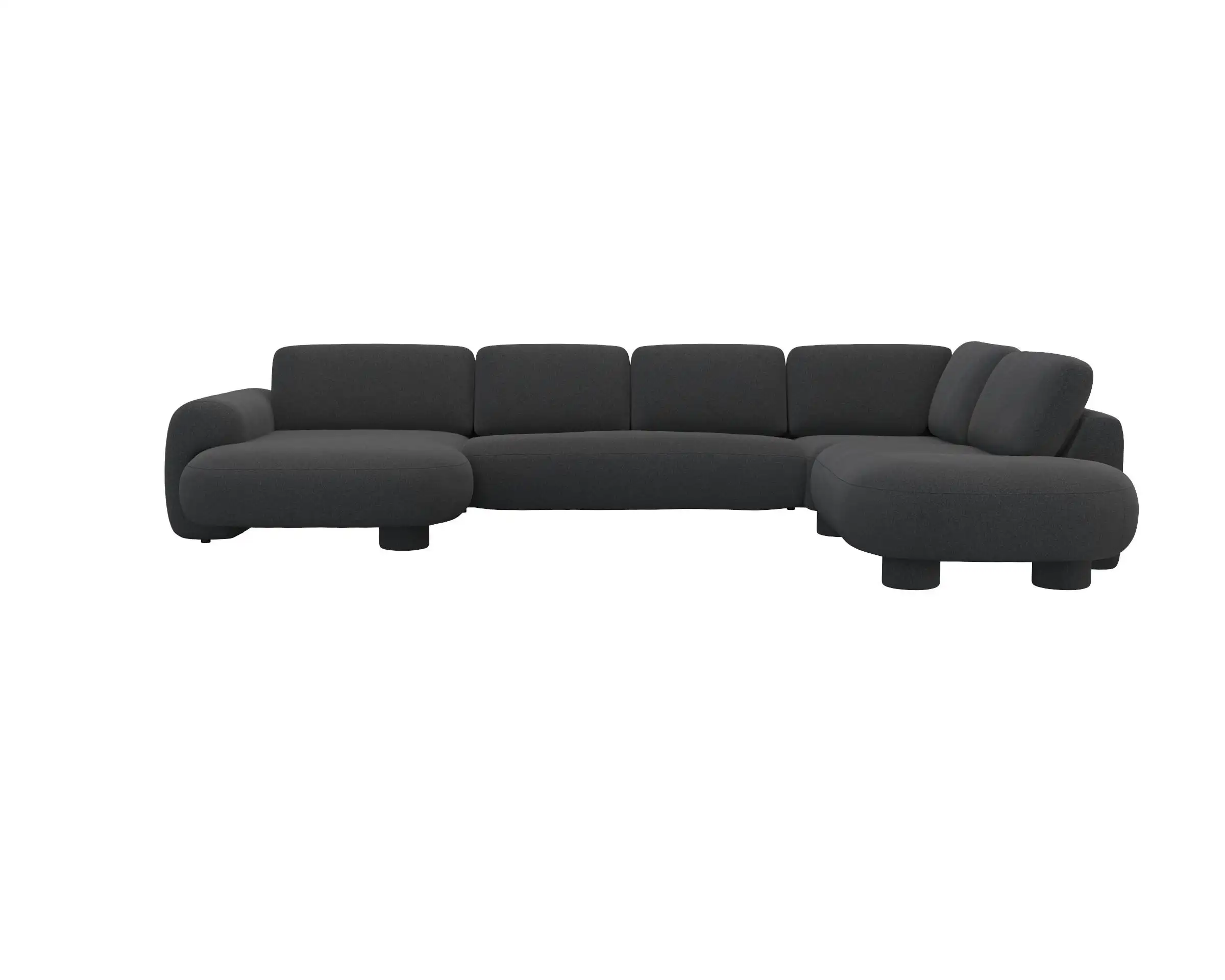 Flexlux 2.5 Sitzer Eckcouch Chaiselong Open-End Bild 1