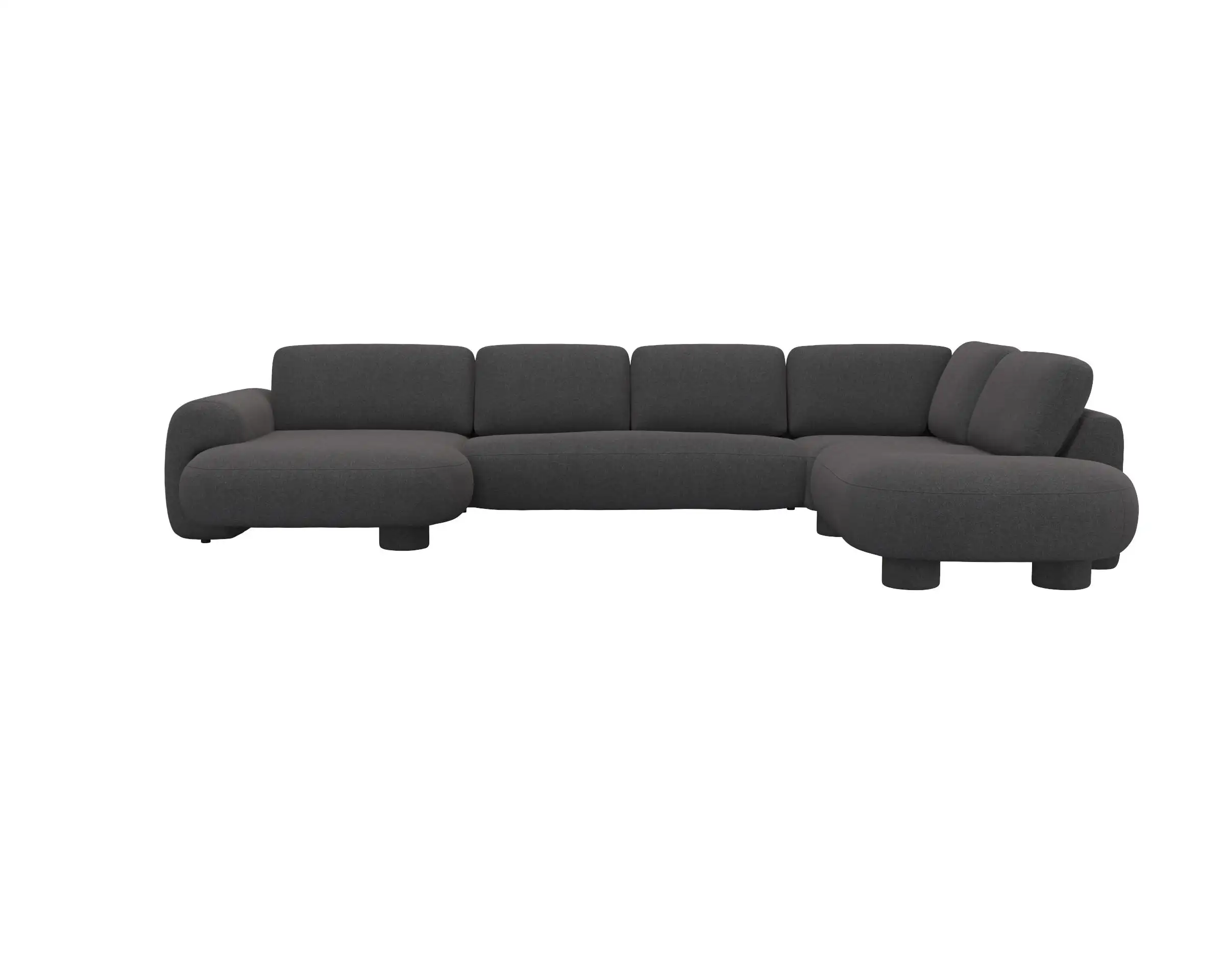 Flexlux 2.5 Sitzer Eckcouch Chaiselong Open-End Bild 1