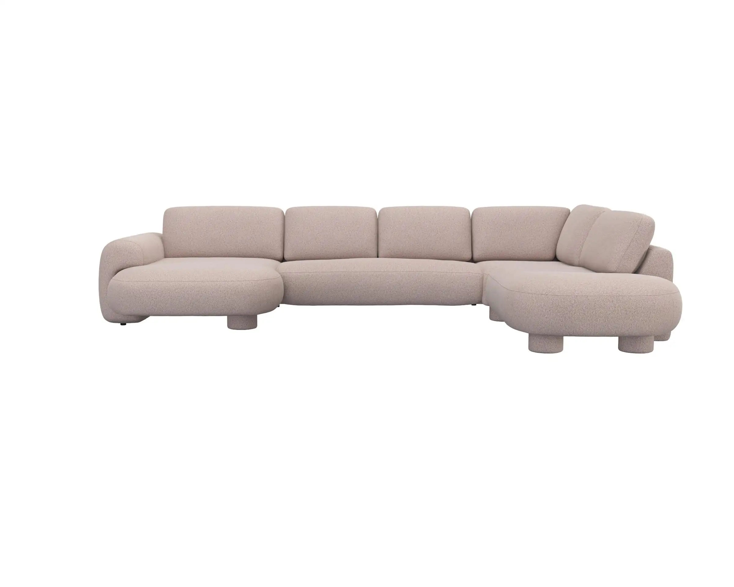 Flexlux 2.5 Sitzer Eckcouch Chaiselong Open-End Bild 1
