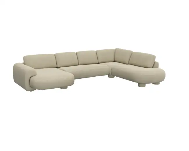 Molino 2.5 Sitzer Eckcouch Chaiselong Open-End 2