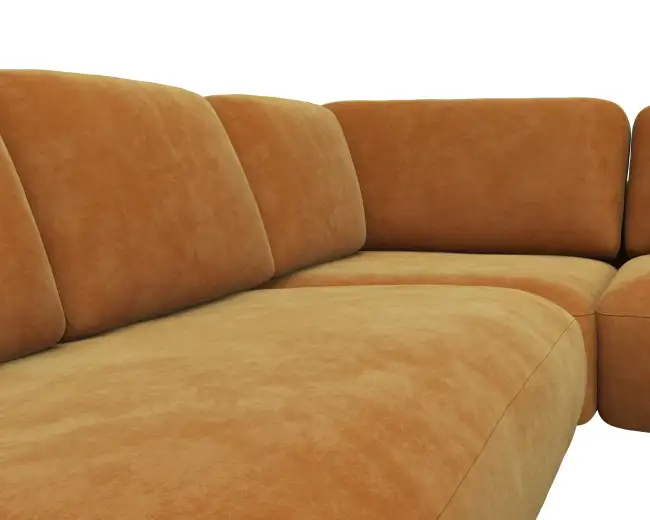 Molino 2.5 Sitzer Eckcouch Chaiselong Open-End 4