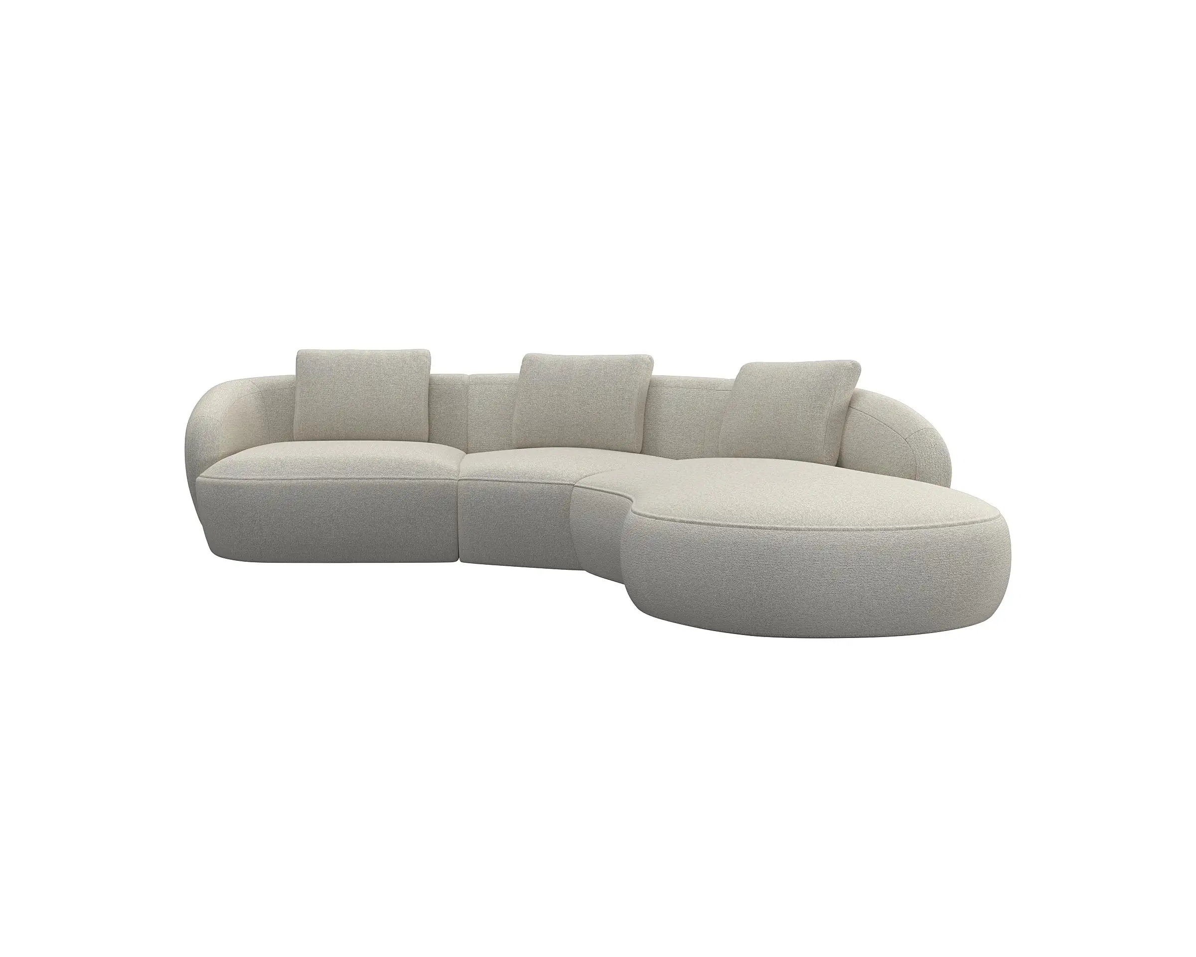 Flexlux 1.5 Sitzer Eckcouch Chaiselong Bild 1