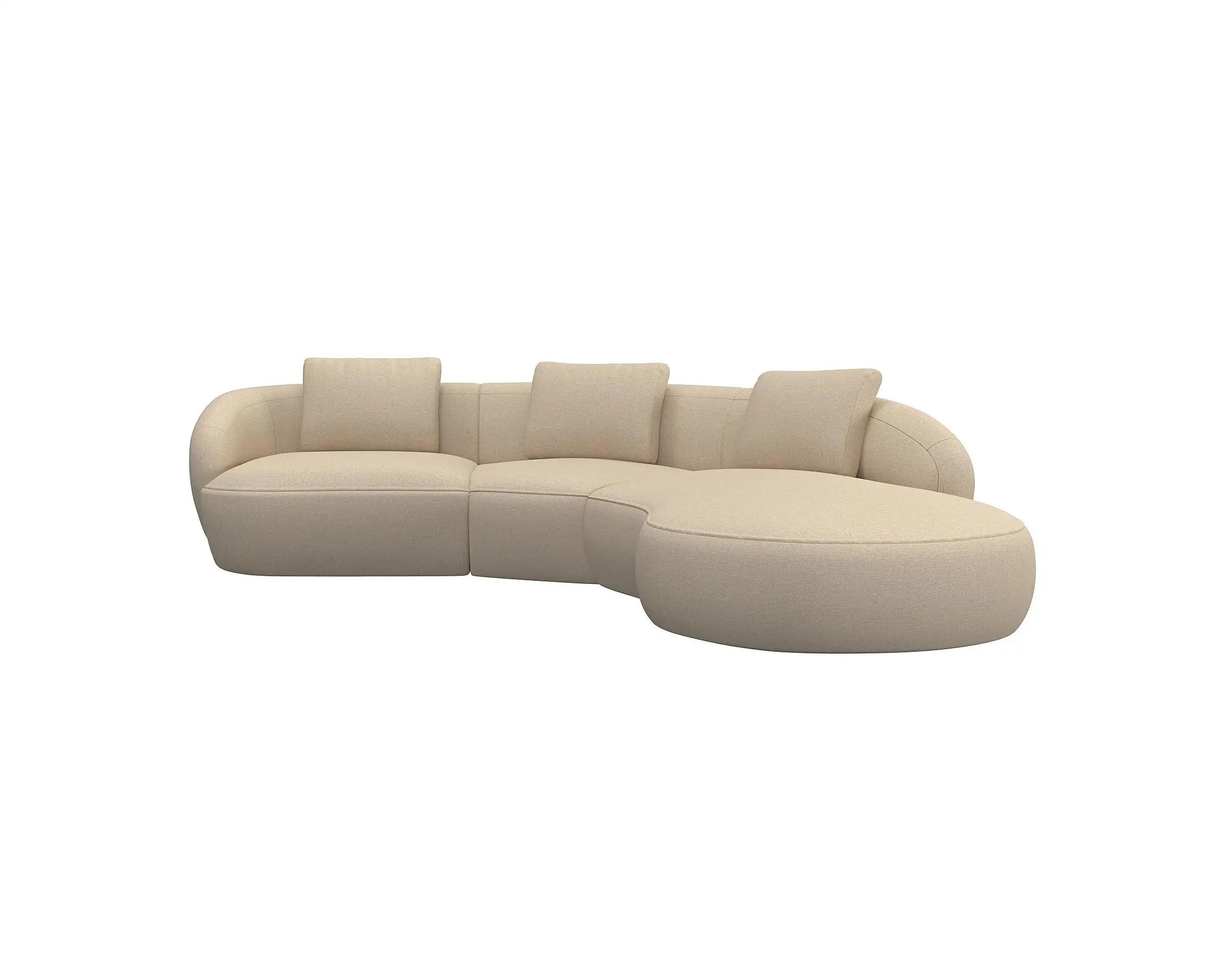 Flexlux 1.5 Sitzer Eckcouch Chaiselong Bild 1